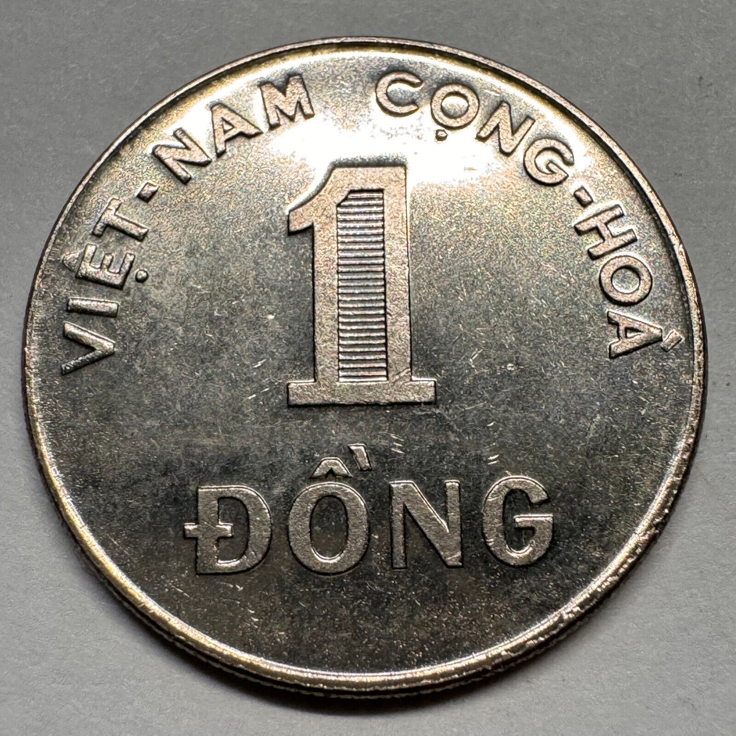 1971 Vietnam 1 Dong - Beautiful Coin - #A-036