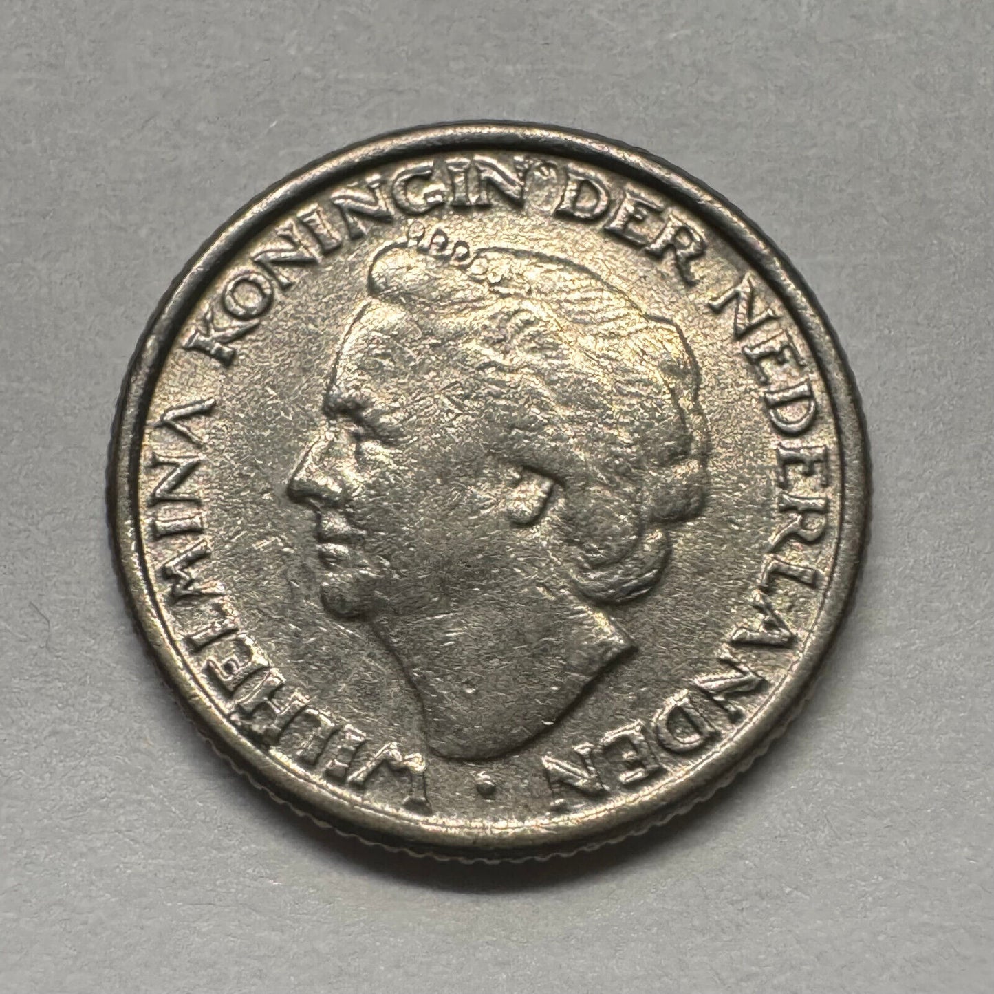 1948 Netherlands 10 Cents - Beautiful Coin - #A-080