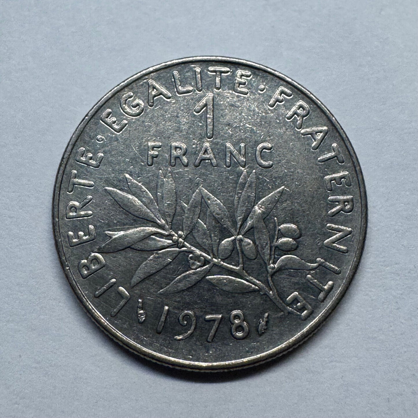 1978 France 1 Franc - Beautiful Coin - #B-012