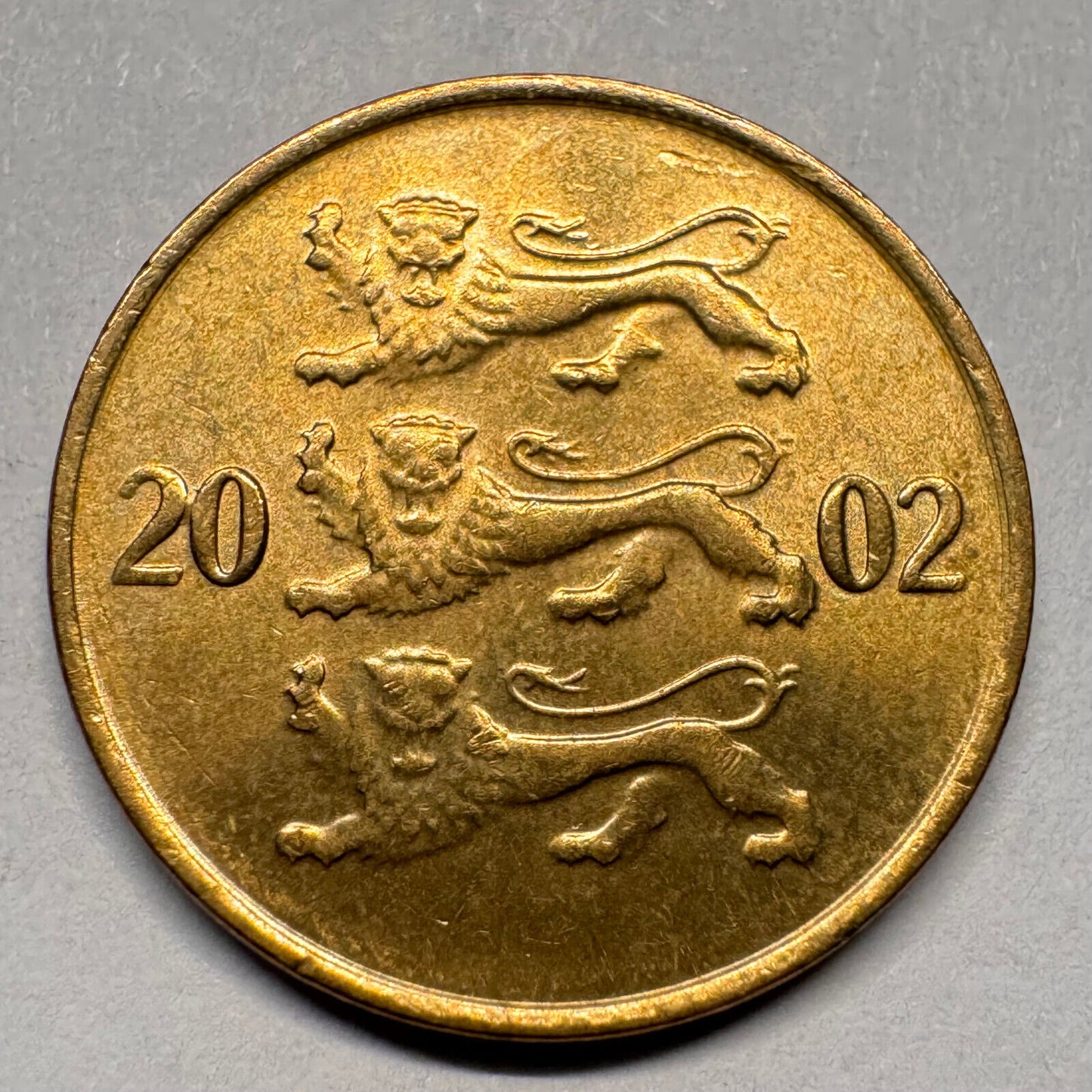 2002 Estonia 10 Senti - Beautiful Coin - #A-022