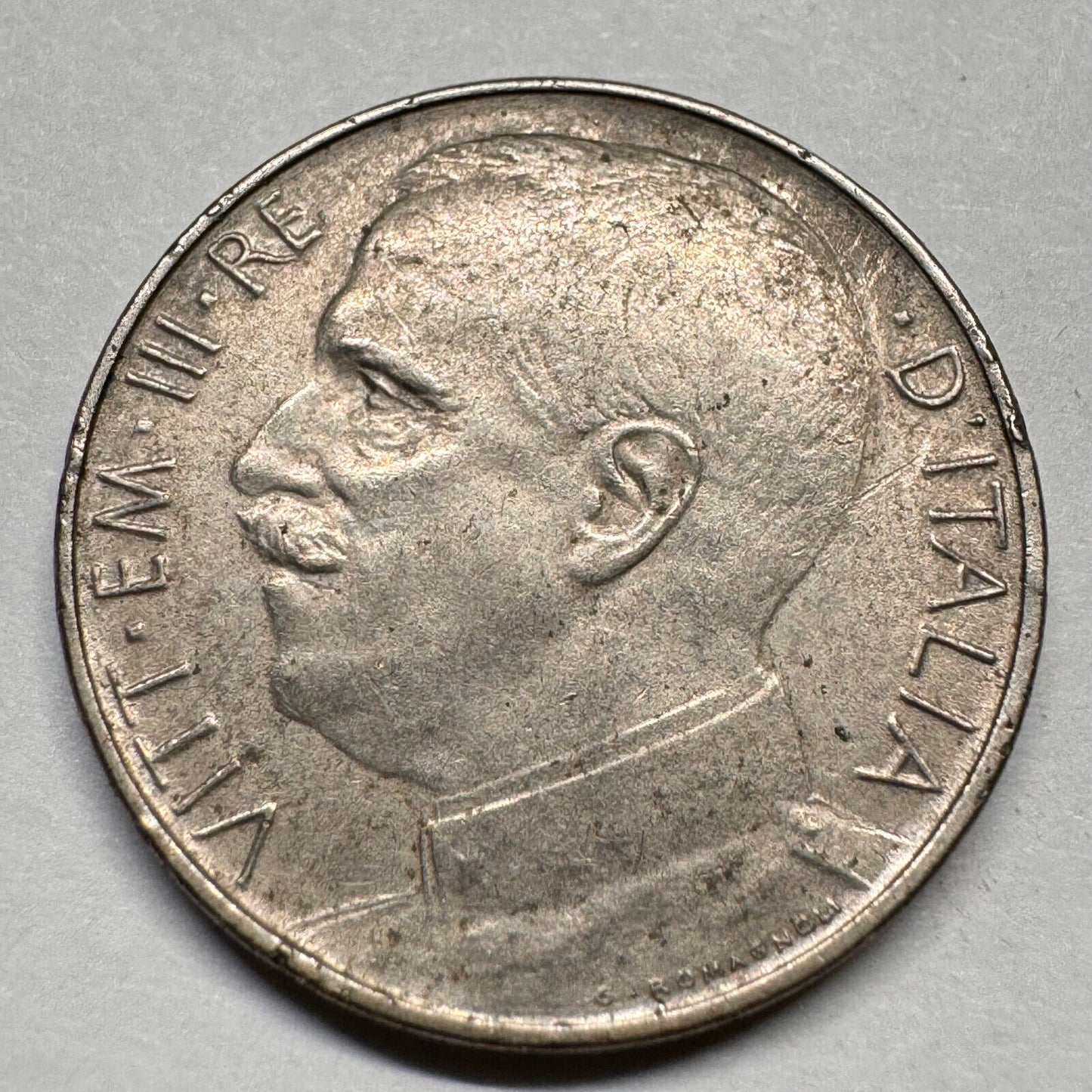 1920 Italy 50 Centesimi - Beautiful Coin - #A-045