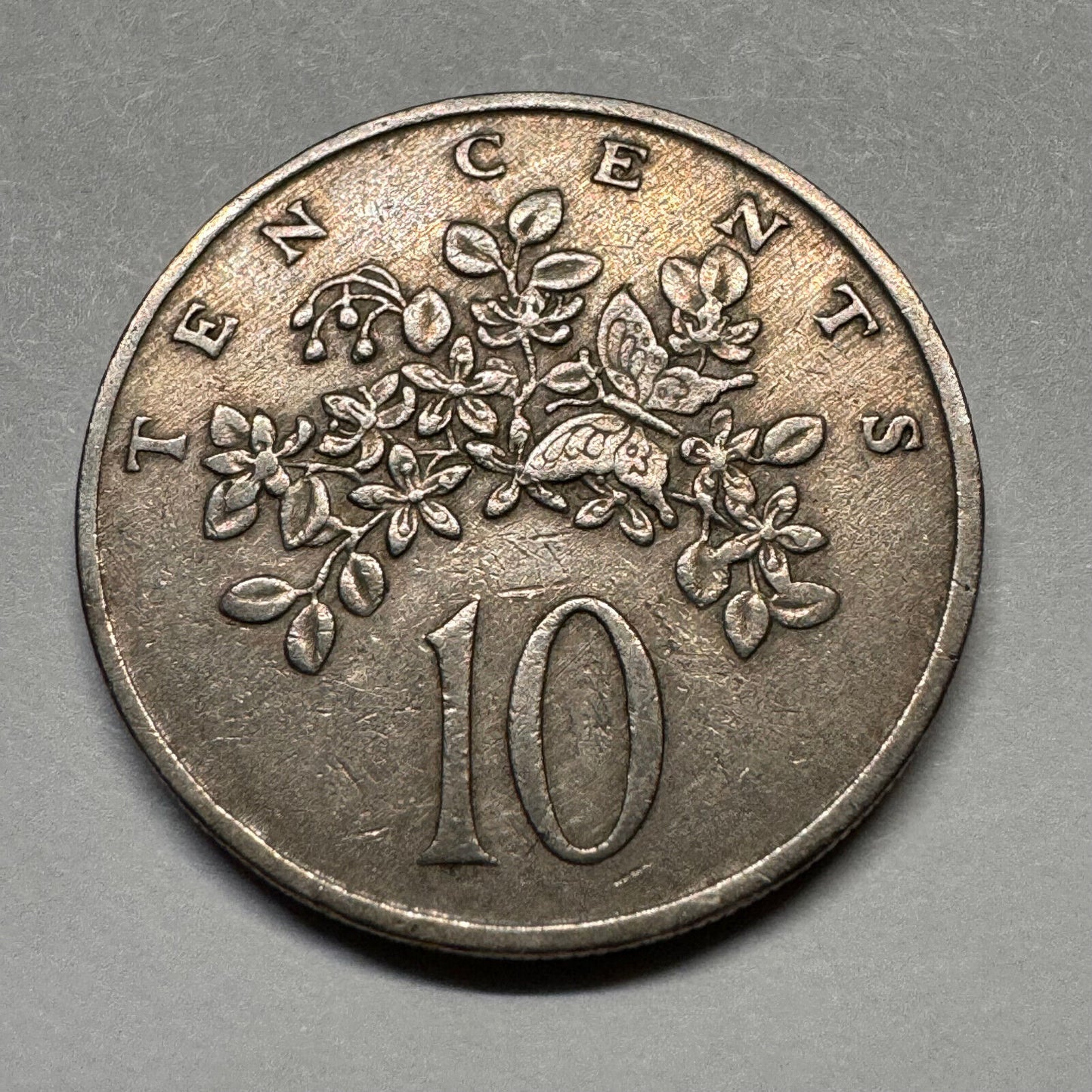1969 Jamaica 10 Cents - Beautiful Coin - #A-014