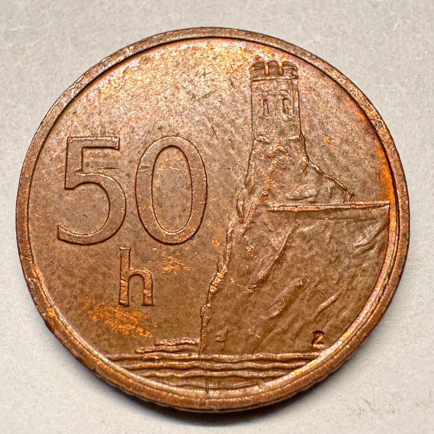 1998 Slovakia 50 Halierov - Beautiful Coin - #A-052