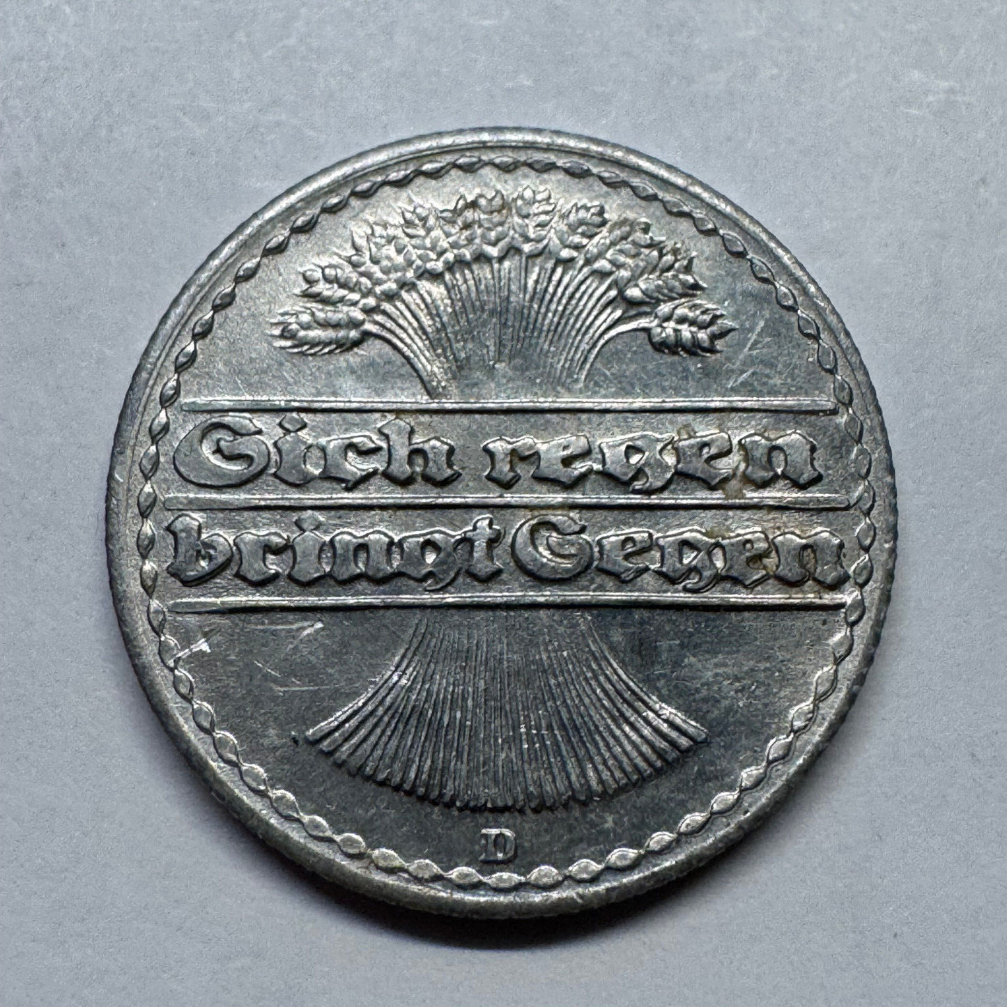 1921 Germany 50 Pfennig - Beautiful Coin - #B-031