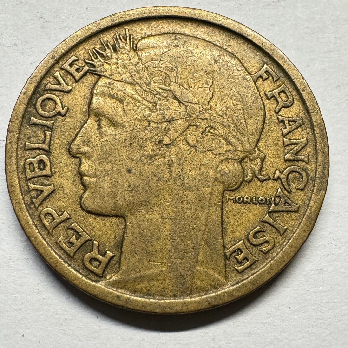 1940 France 2 Francs- Beautiful Coin - #A-003