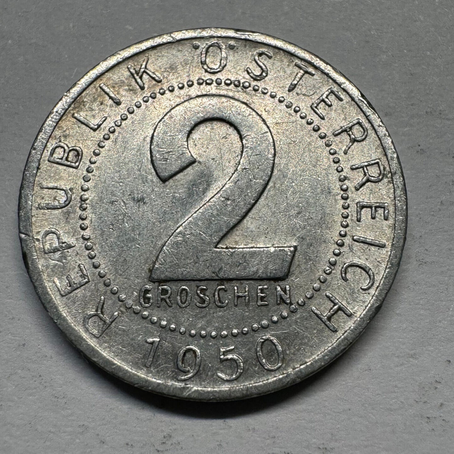 1950 Austria 2 Groschen - Beautiful Coin - #A-007