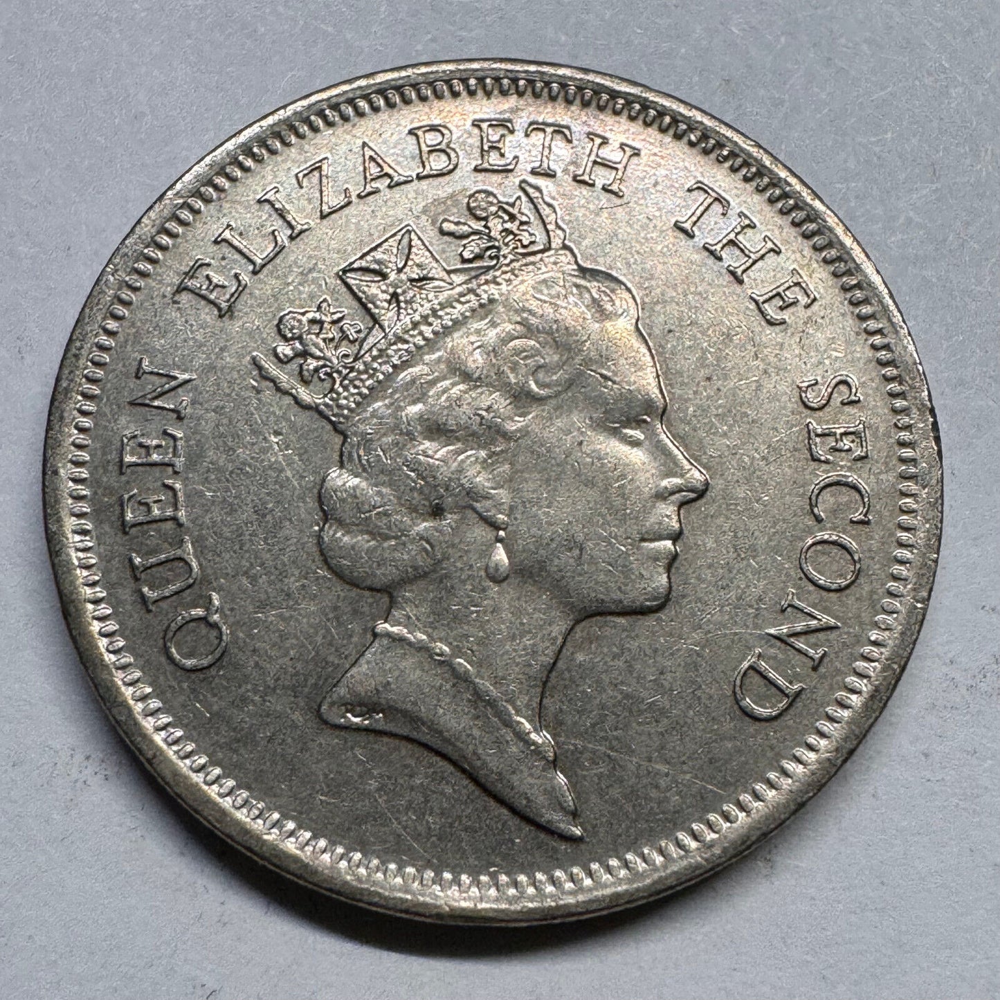 1990 Hong Kong 1 Dollar - Beautiful Coin - #A-053