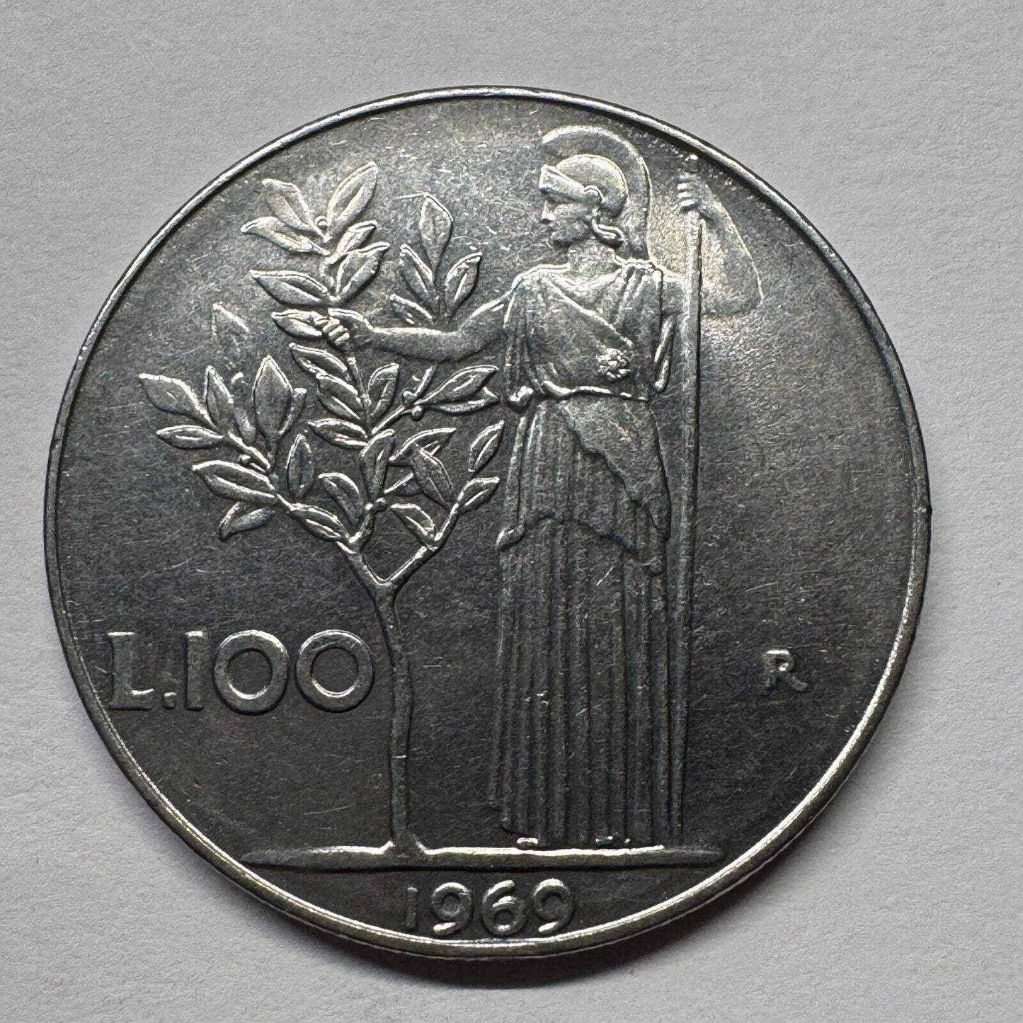 1969 Italy 100 Lire - Beautiful Coin - #B-057