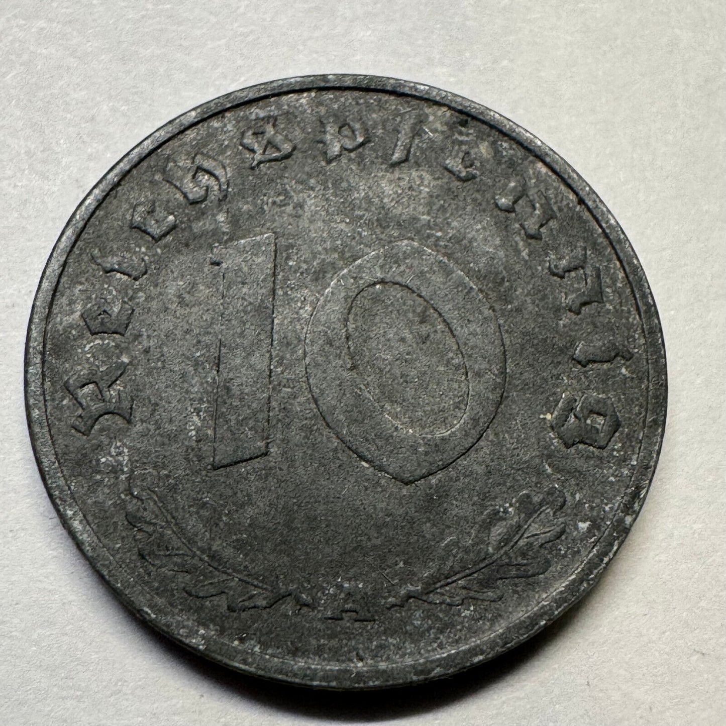 1944 Germany 10 Reichspfennig - Beautiful Coin - #A-087