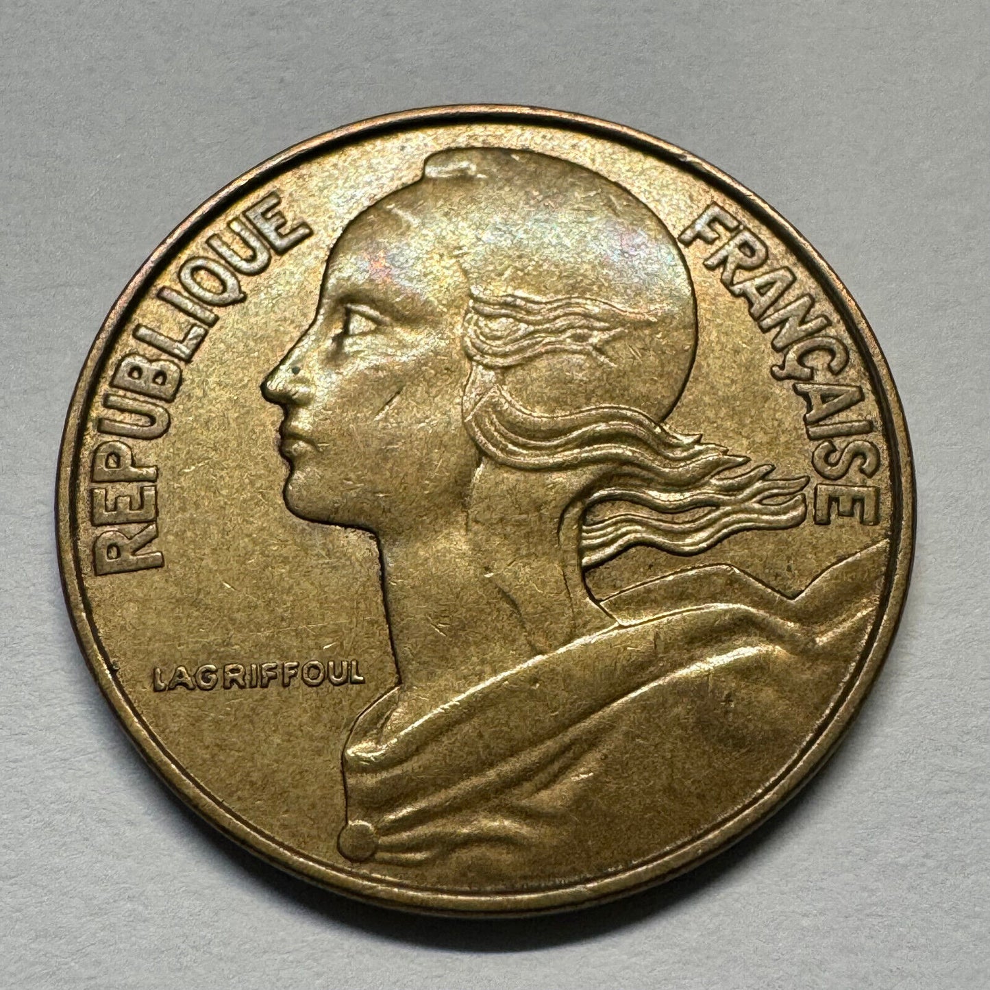 1969 France 20 Centimes - Beautiful Coin - #B-040