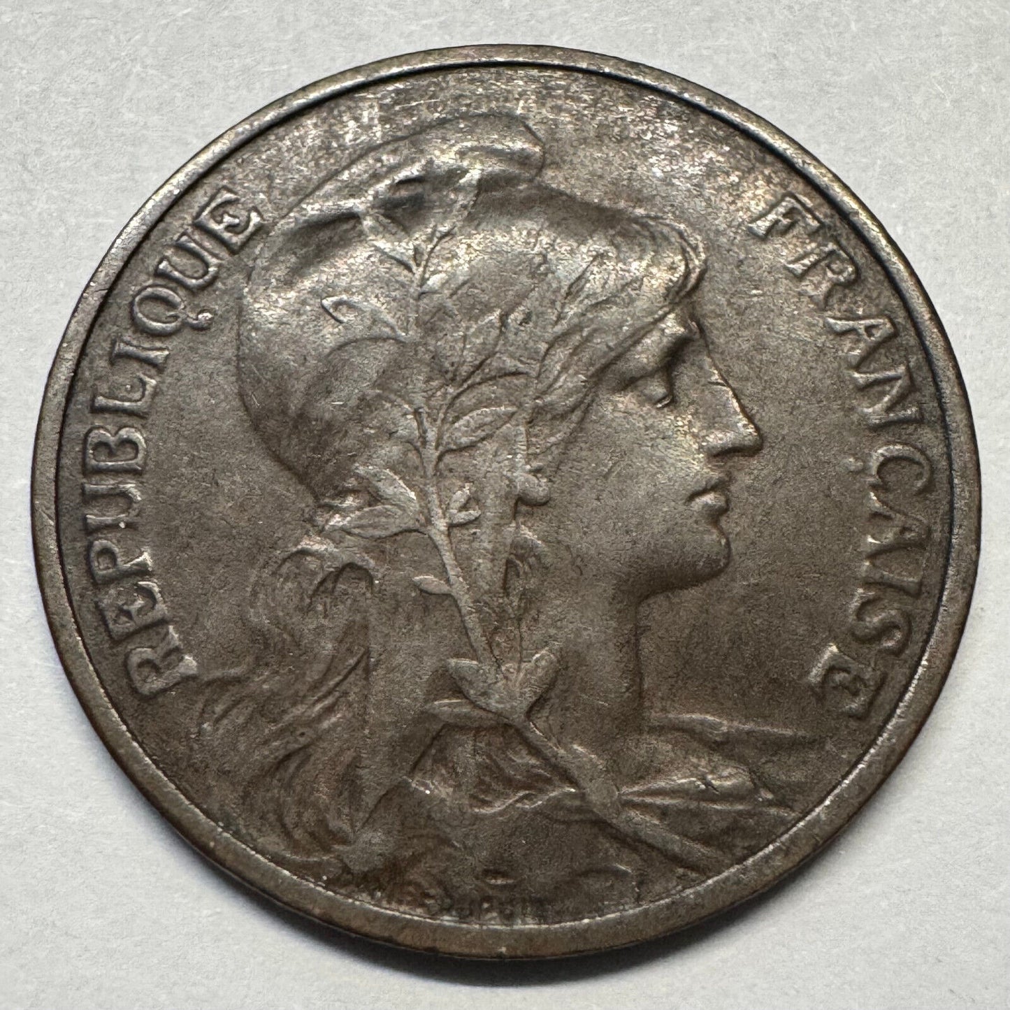 1916 France 5 Centimes - Beautiful Coin - #A-070