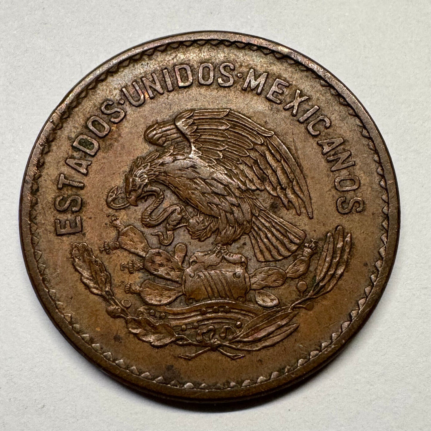 1943 Mexico 5 Centavos - Beautiful Coin - #B-041