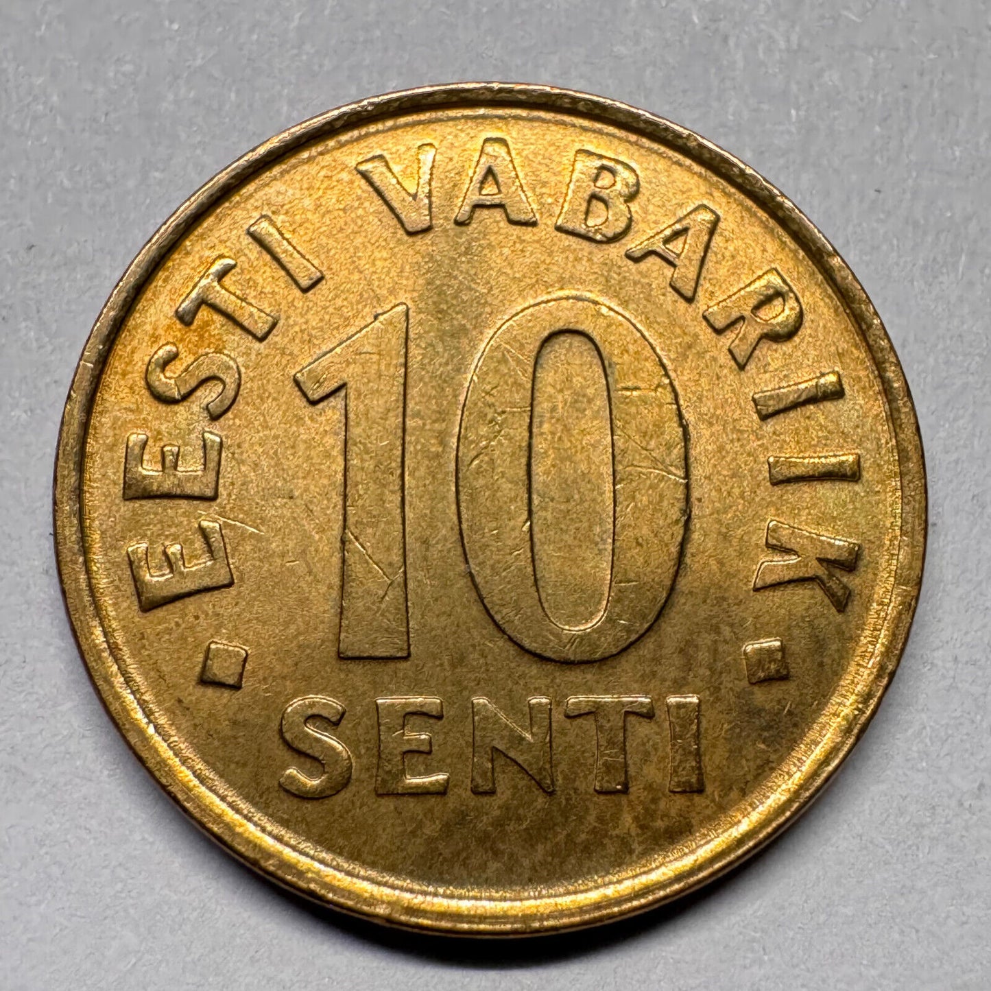 2002 Estonia 10 Senti - Beautiful Coin - #A-022