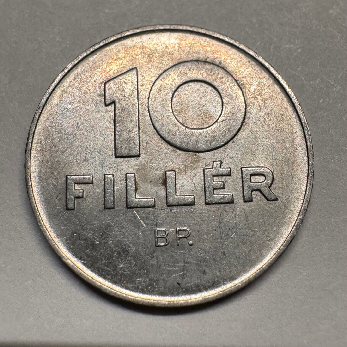 1969 Hungary 10 Filler - Beautiful Coin - #A-046