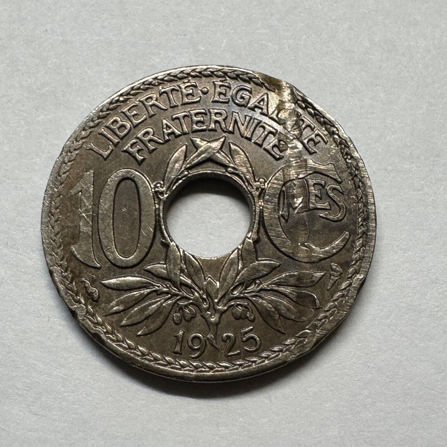 1925 France 10 Centimes - Beautiful Coin - #B-003