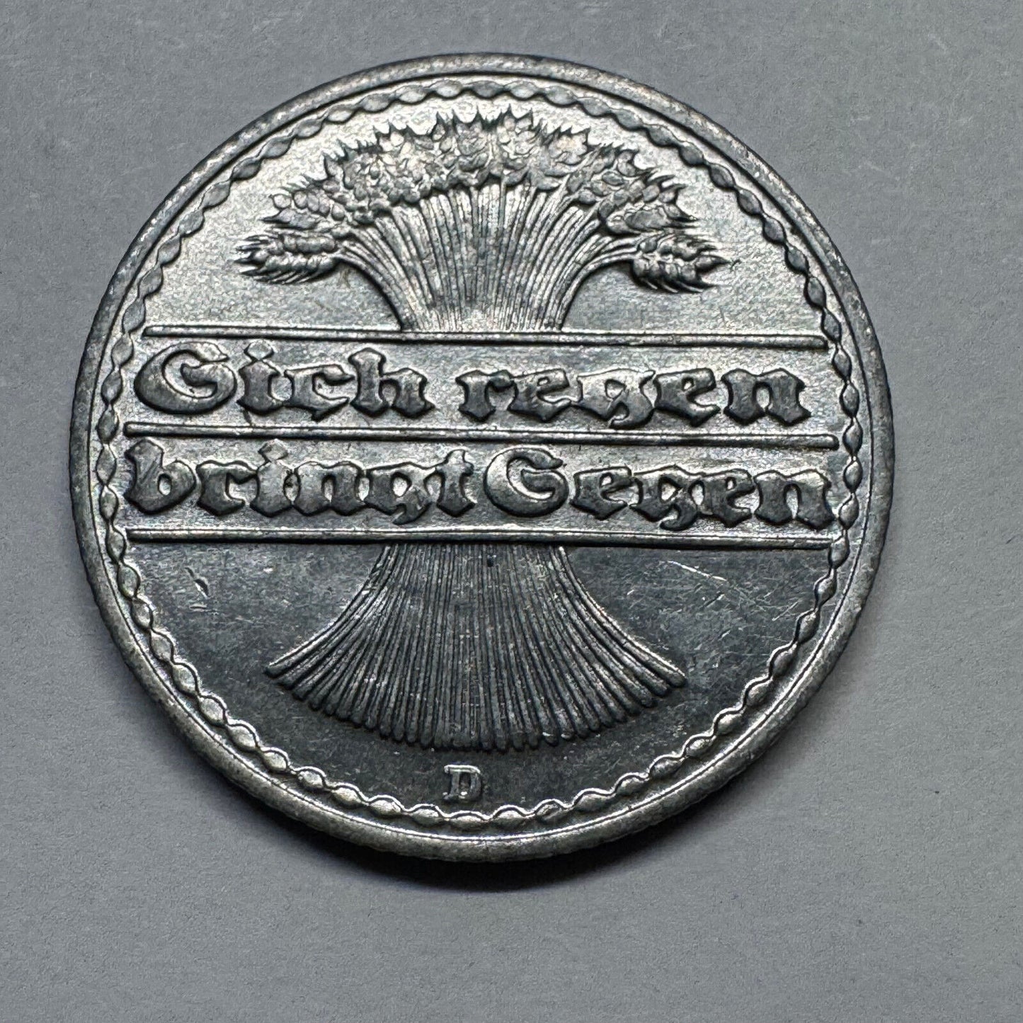 1922 Germany 50 Pfennig - Beautiful Coin - #B-025