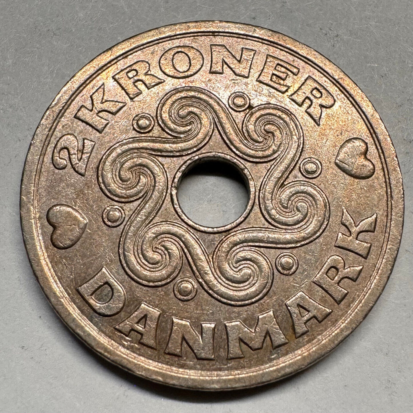 1994 Denmark 2 Kroner - Beautiful Coin - #A-057