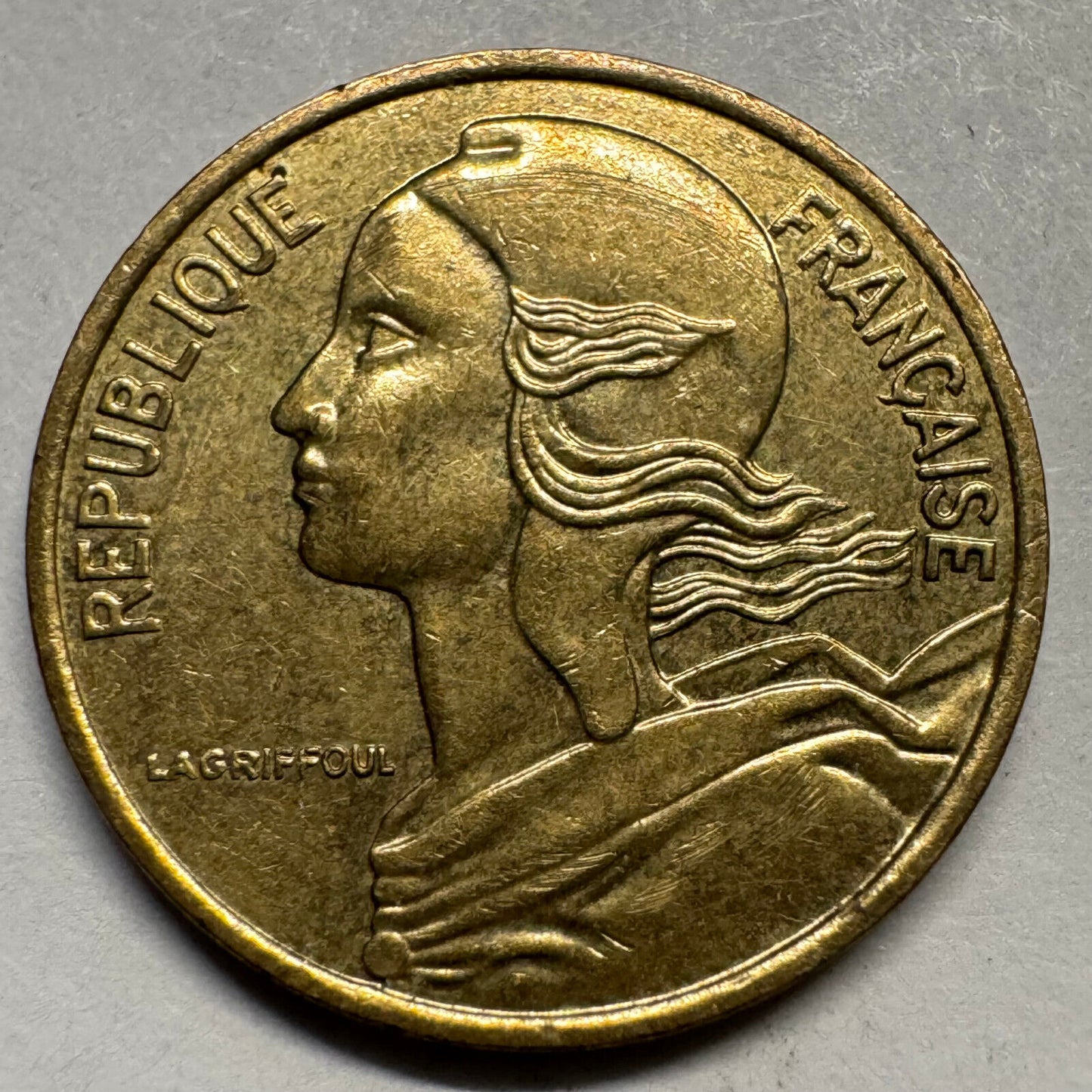 1990 France 5 Centimes - Beautiful Coin - #A-079