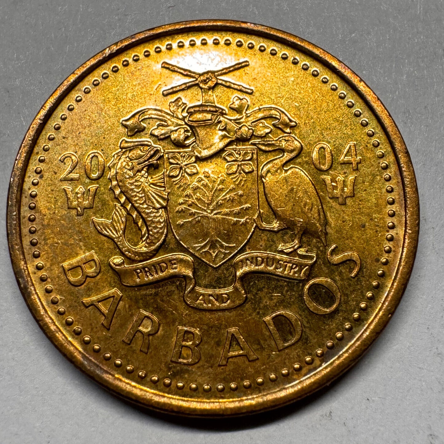 2004 Barbados 5 Cents - Beautiful Coin - #A-022