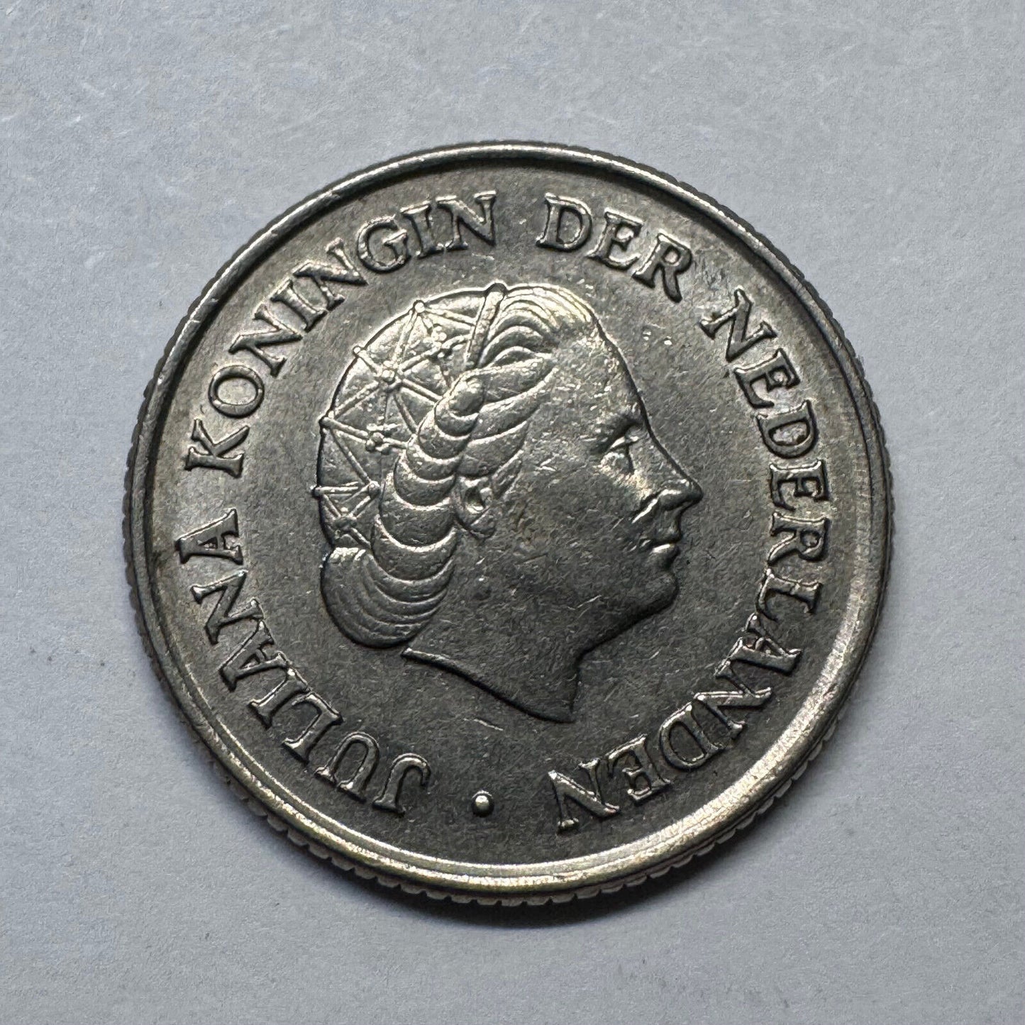 1950 Netherlands 25 Cents - Beautiful Coin - #B-025