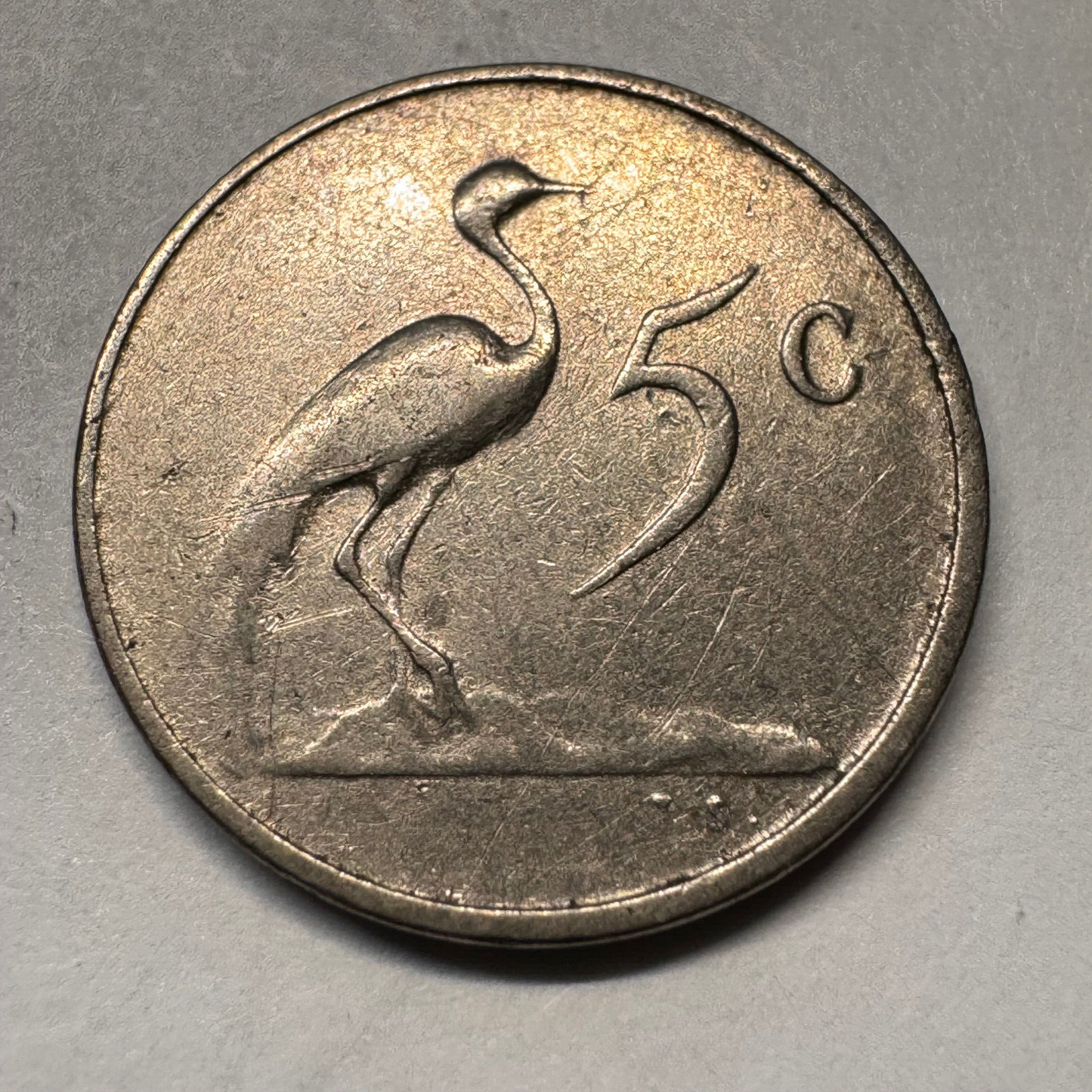 1965 South Africa 5 Cents - Beautiful Coin - #A-052