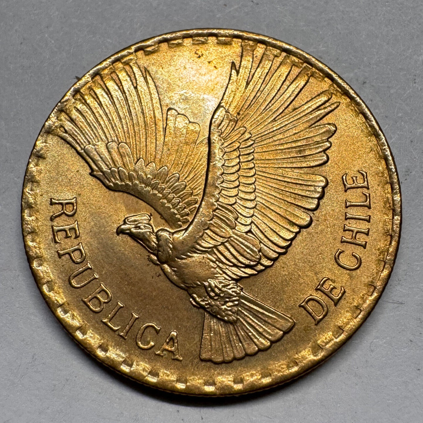 1964 Chile 5 Centesimos - Beautiful Coin - #A-037