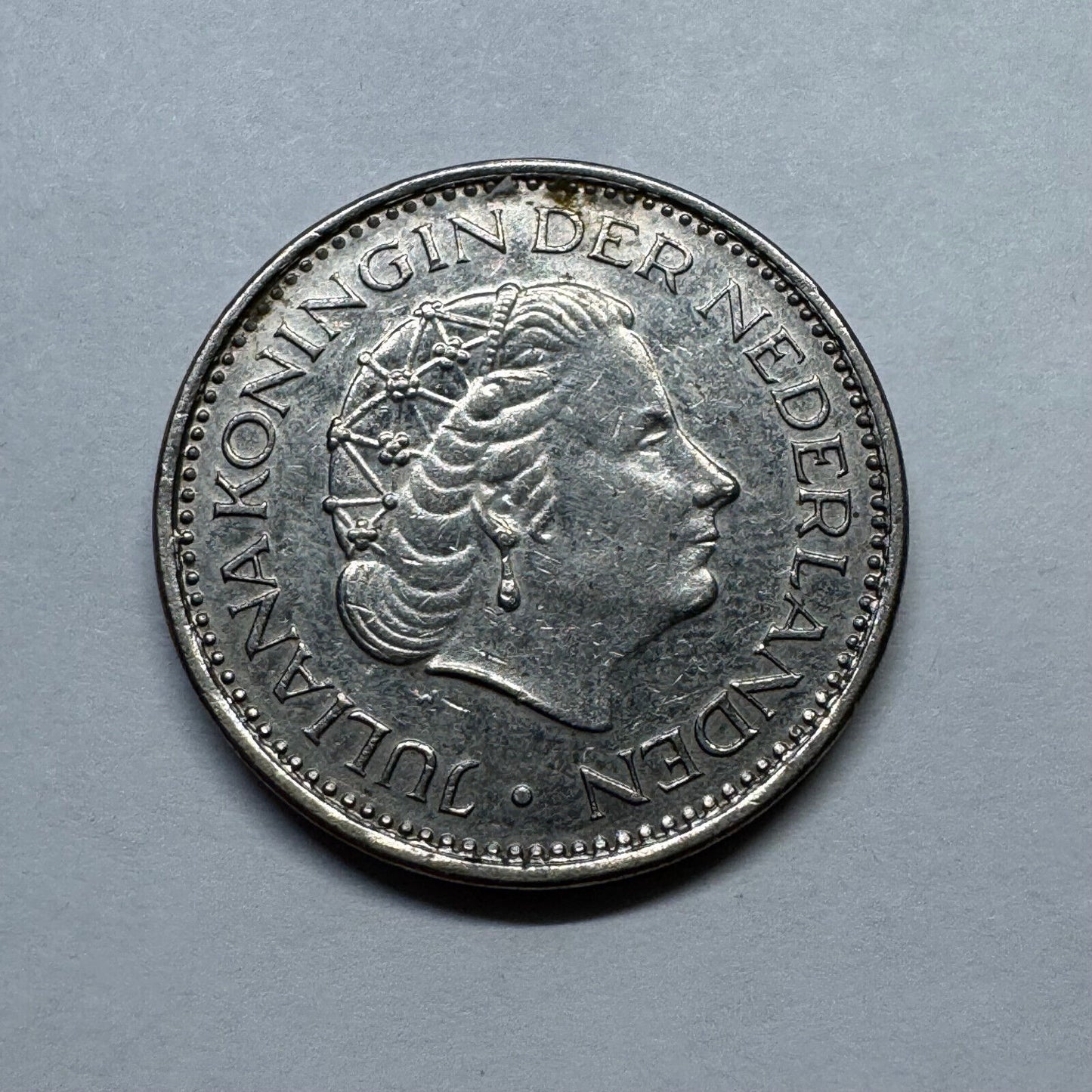 1977 Netherlands 1 Gulden - Beautiful Coin - #B-033