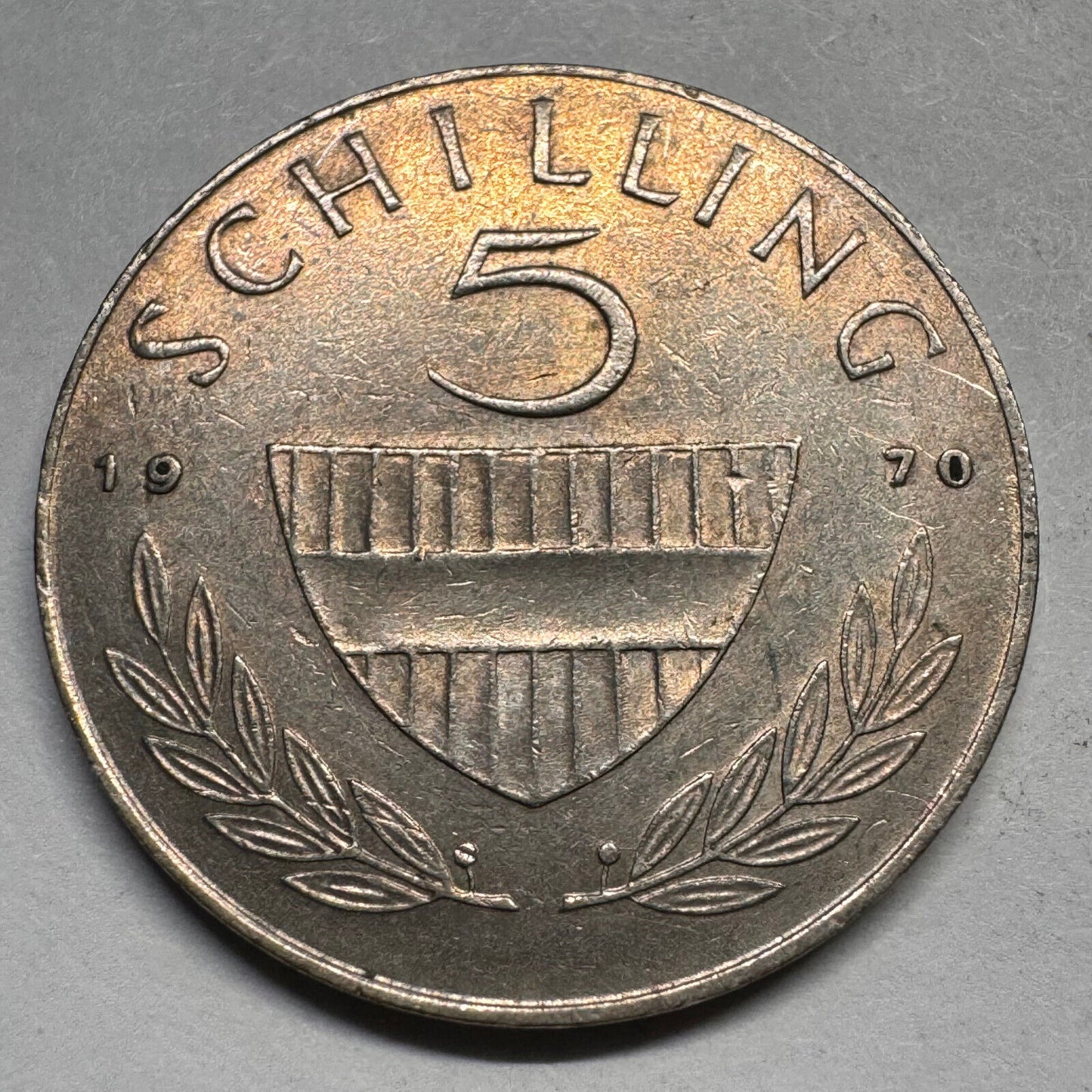 1970 Austria 5 Schilling - Beautiful Coin - #A-052