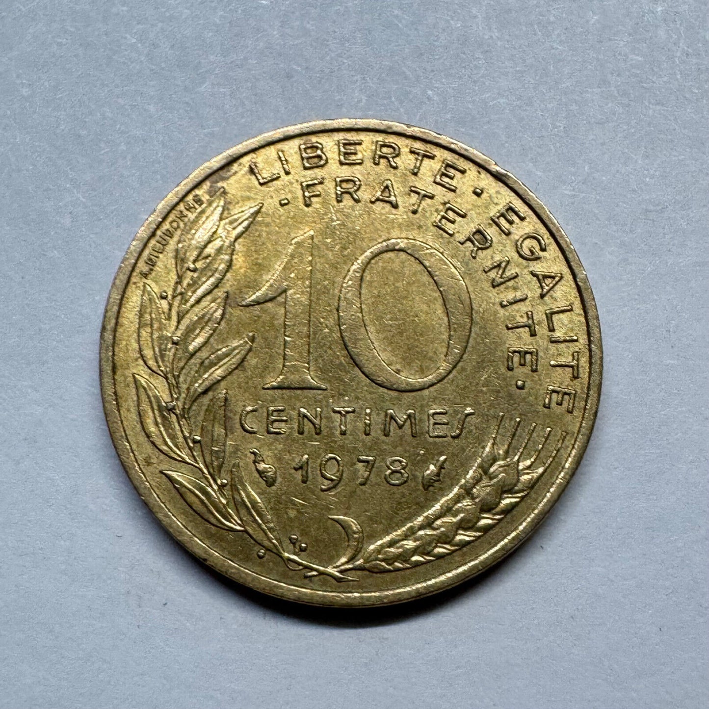 1978 France 10 Centimes - Beautiful Coin - #B-005