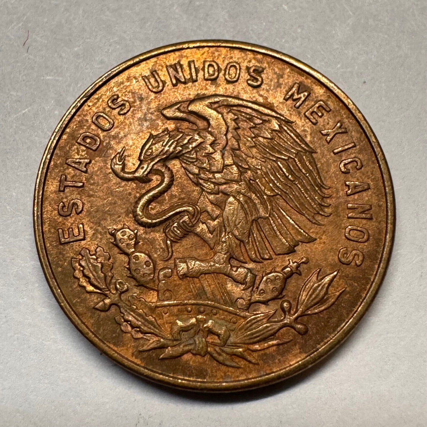 1969 Mexico 5 Centavos - Beautiful Coin - #A-014