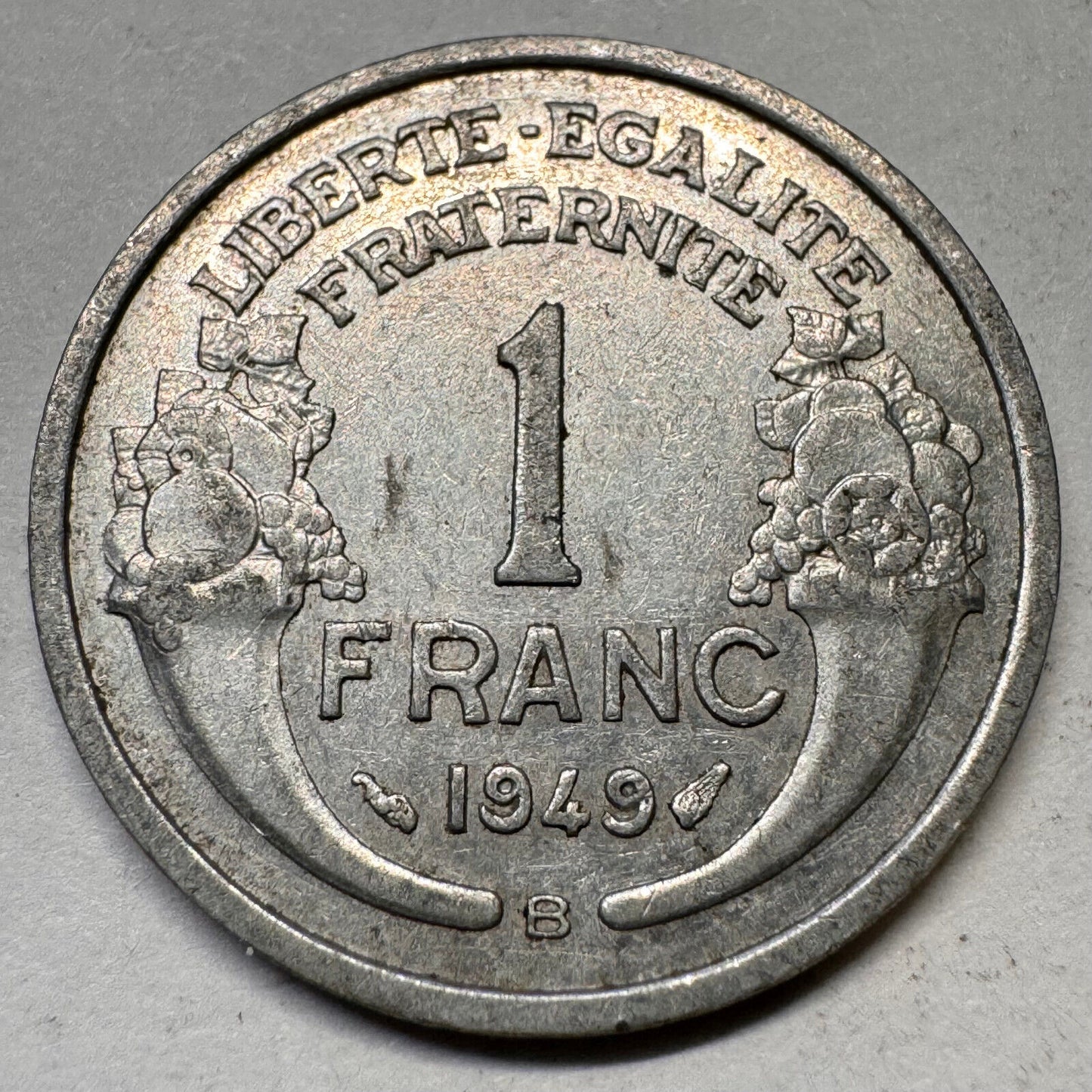 1949 France 1 Franc - Beautiful Coin - #A-036
