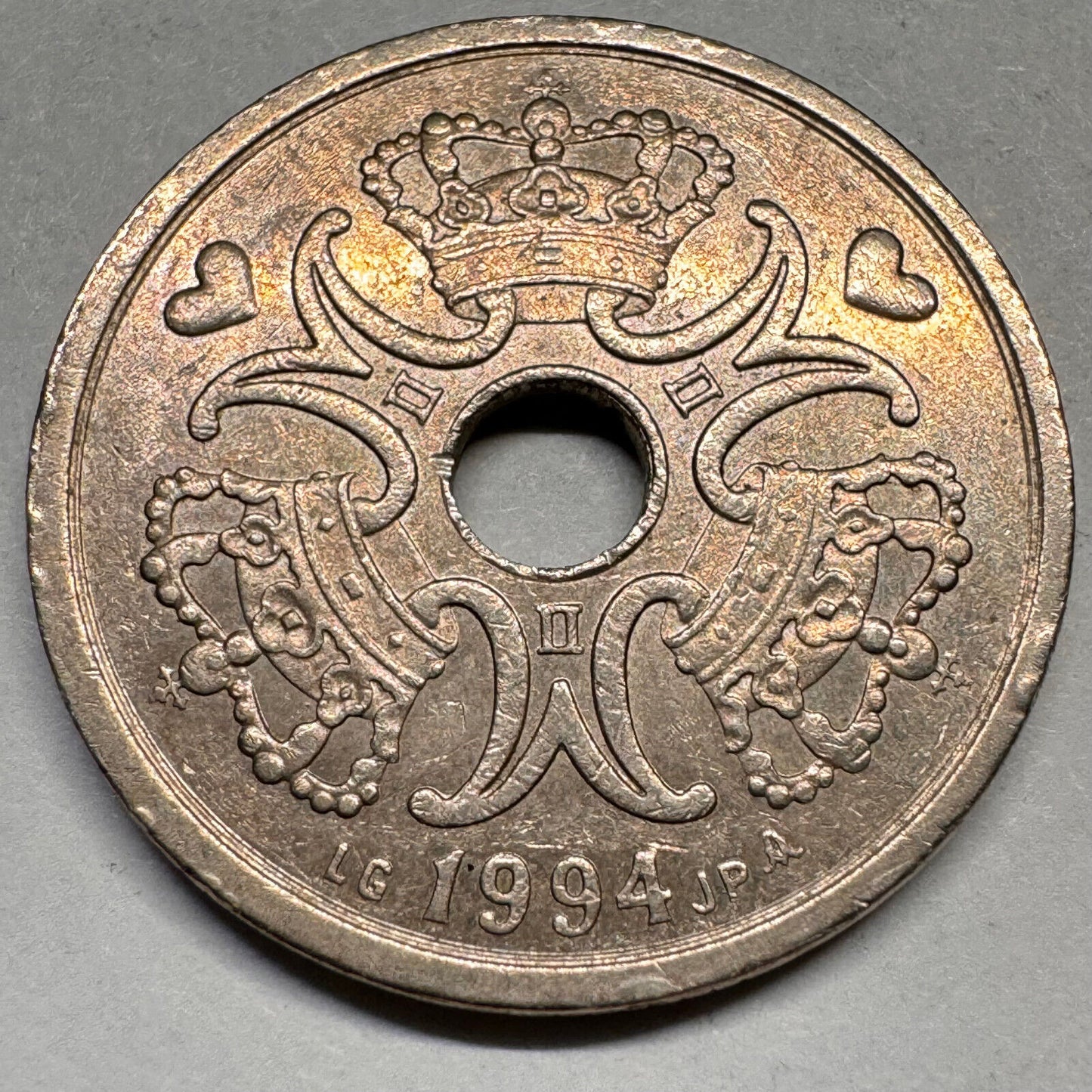 1994 Denmark 2 Kroner - Beautiful Coin - #A-057