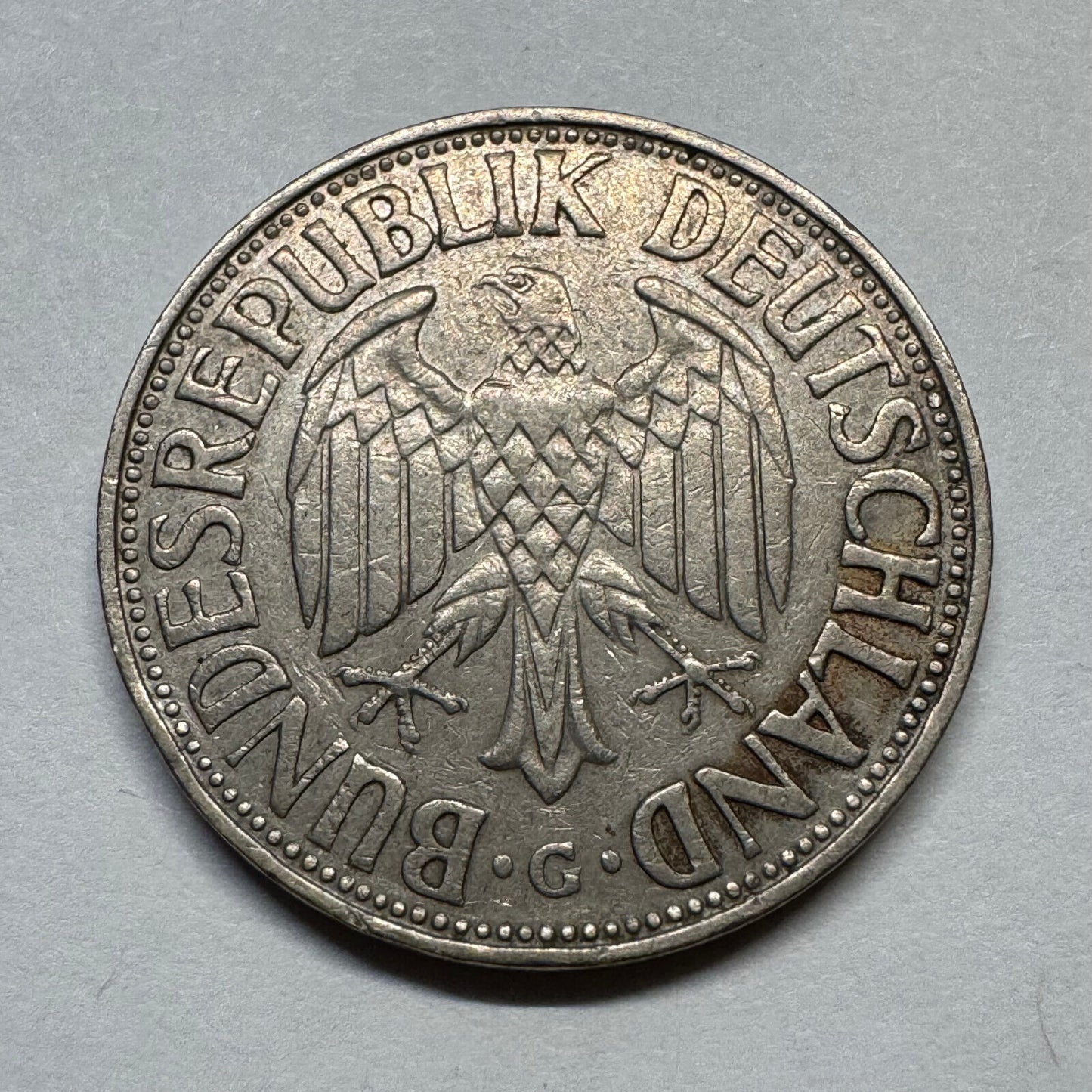 1957 Germany 1 Mark - Beautiful Coin - #B-003