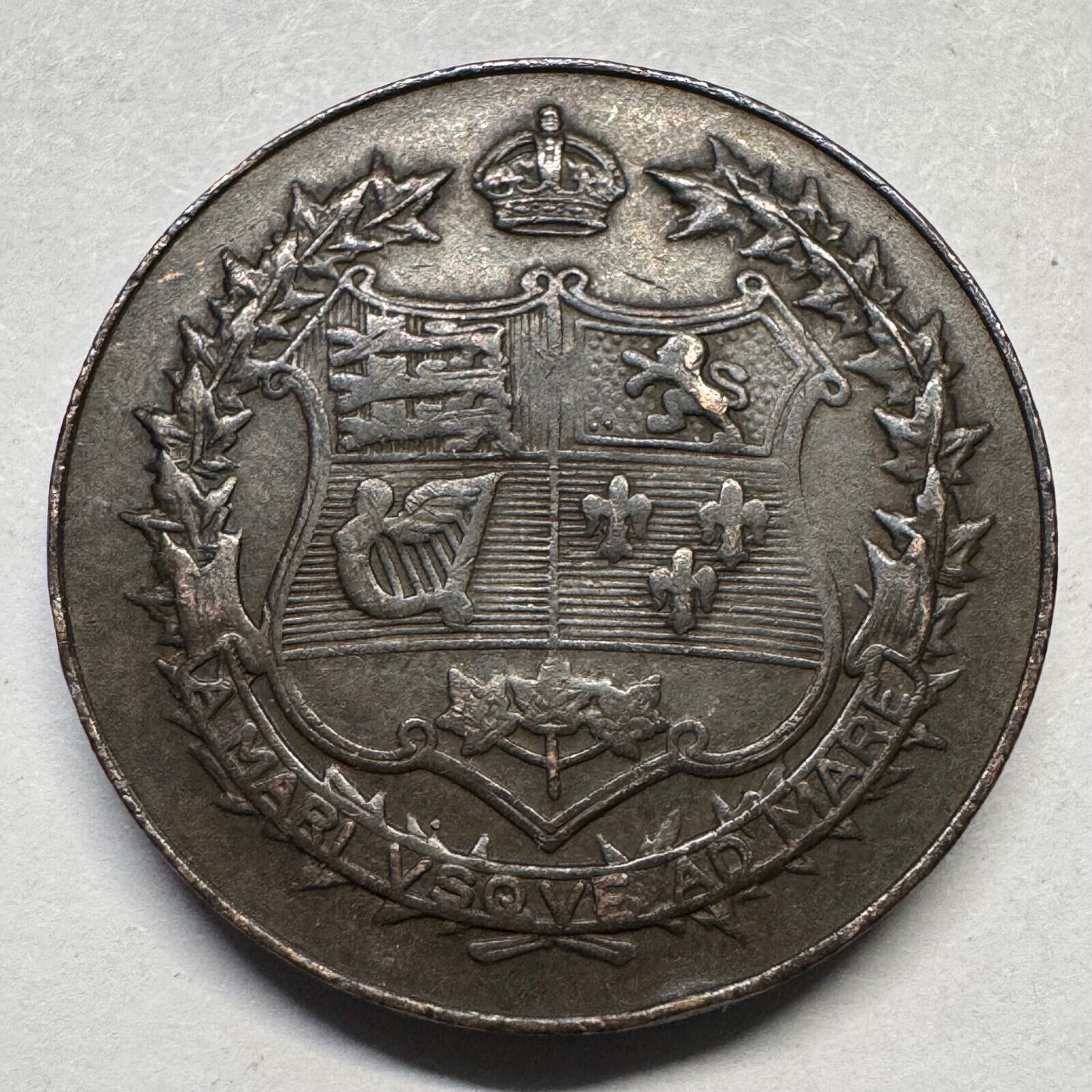 1927 Canada Confederation Medal - Bronze - Beautiful Coin - #A-070