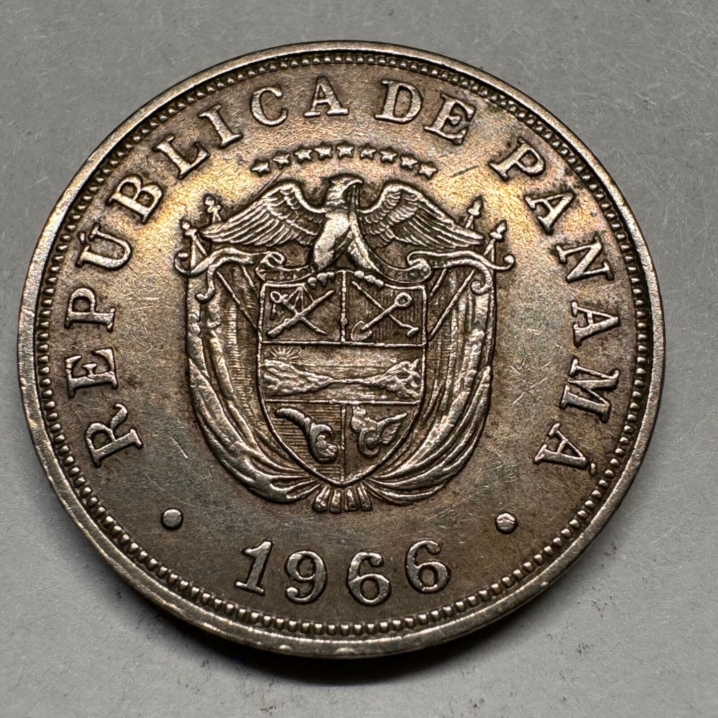 1966 Panama 5 Centesimos - Beautiful Coin - #A-031