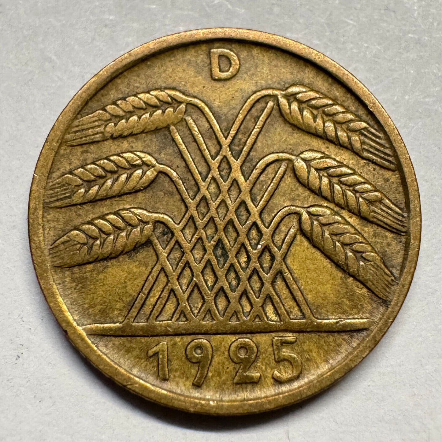 1925 Germany 5 Reichspfennig - Beautiful Coin - #A-081