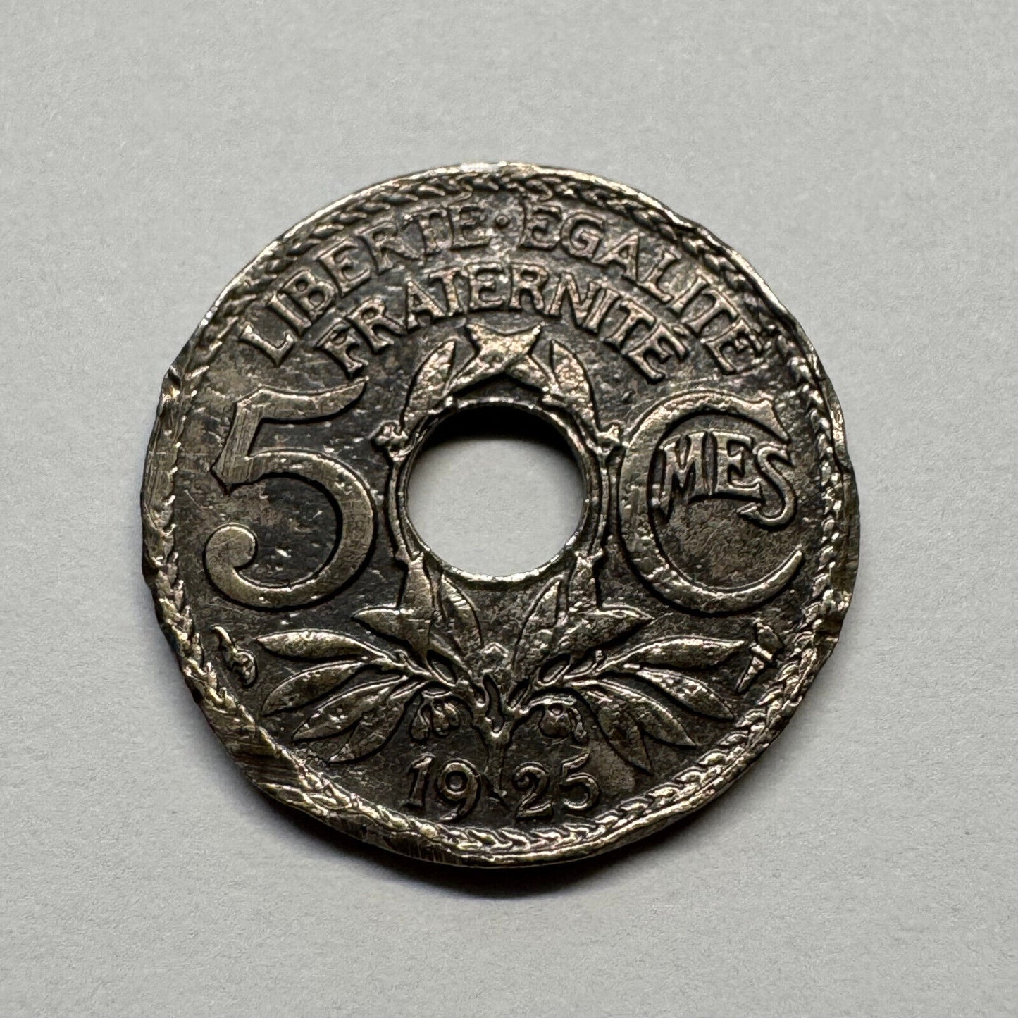 1925 France 5 Centimes - Beautiful Coin - #B-048