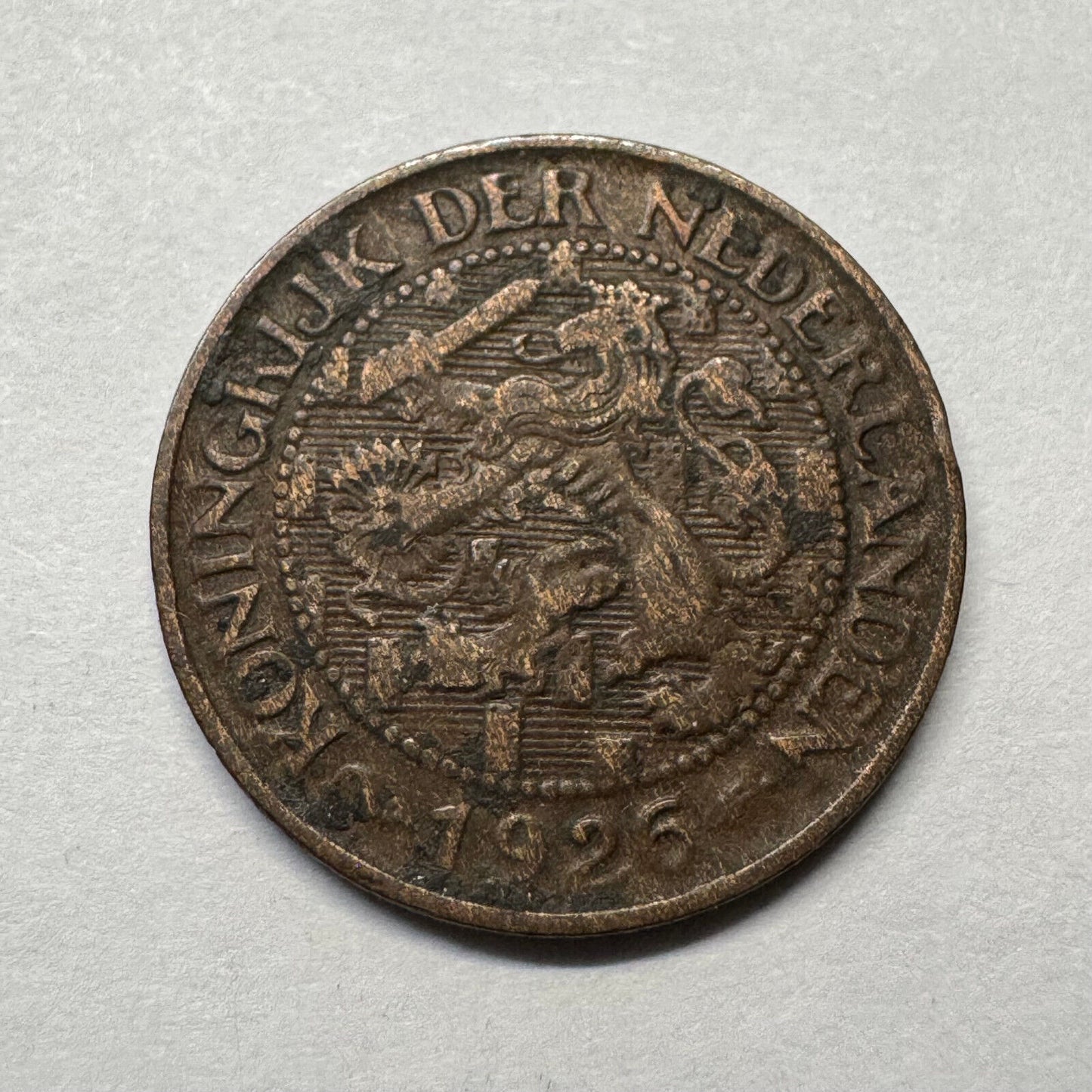 1926 Netherlands 1 Cent - Beautiful Coin - #B-036