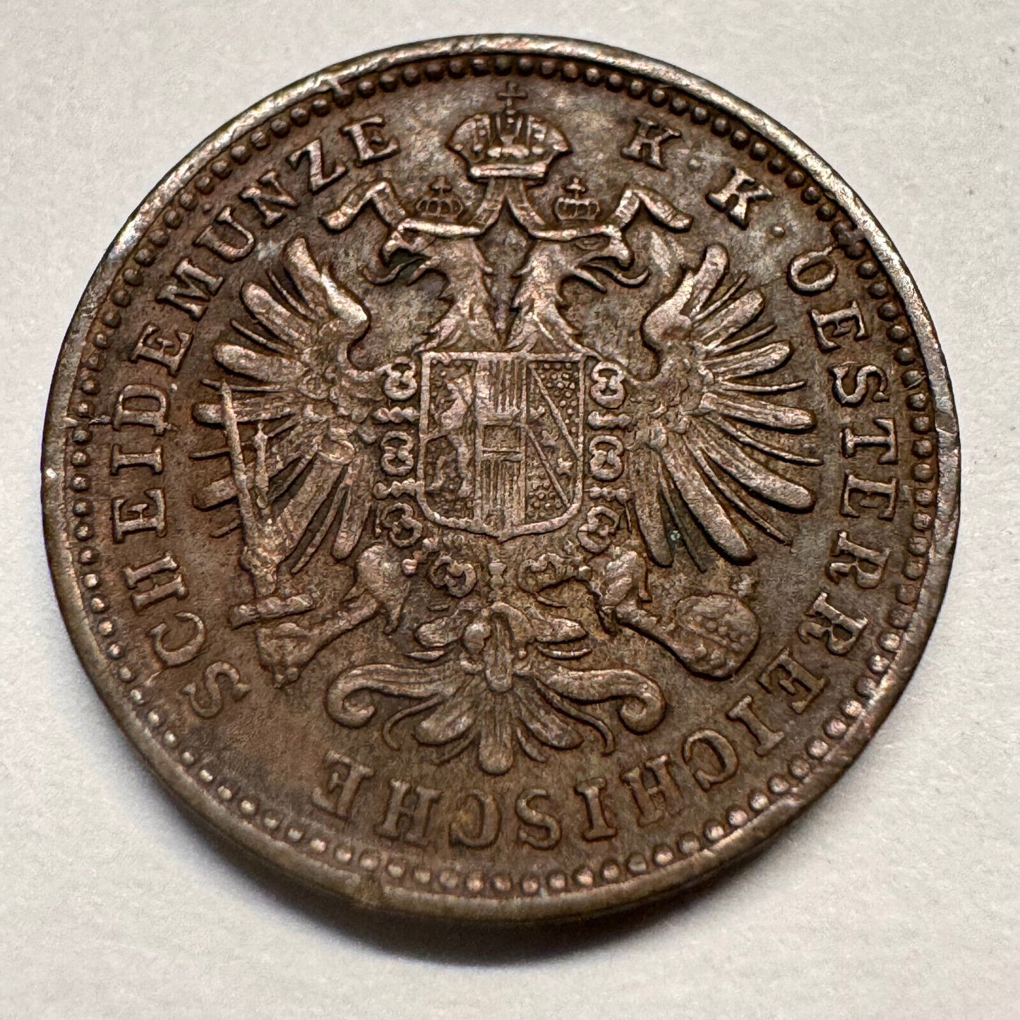 1885 Austria 1 Kreuzer - Beautiful Coin - #A-062