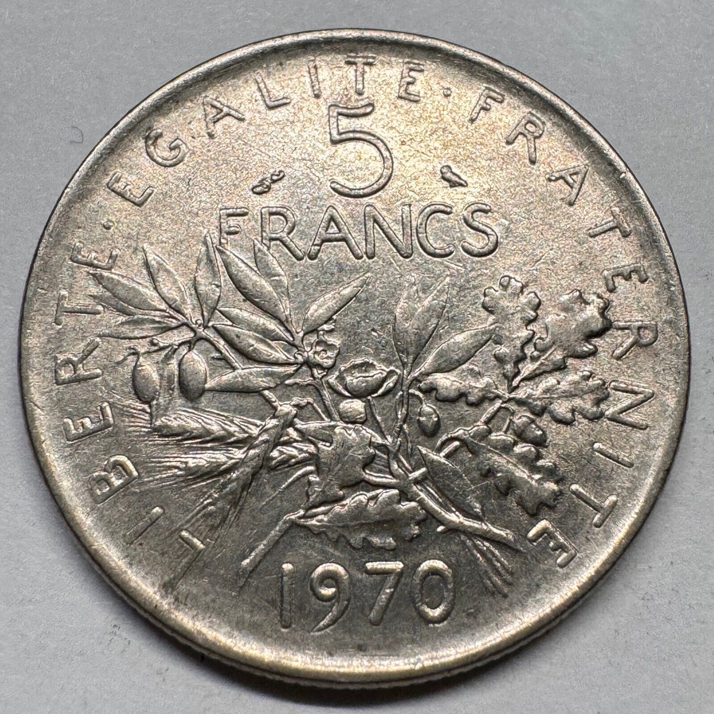 1970 France 5 Francs - Beautiful Coin - #A-034