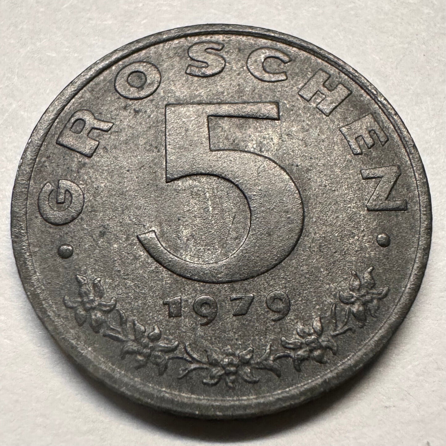 1979 Austria 5 Groschen - Beautiful Coin - #A-063