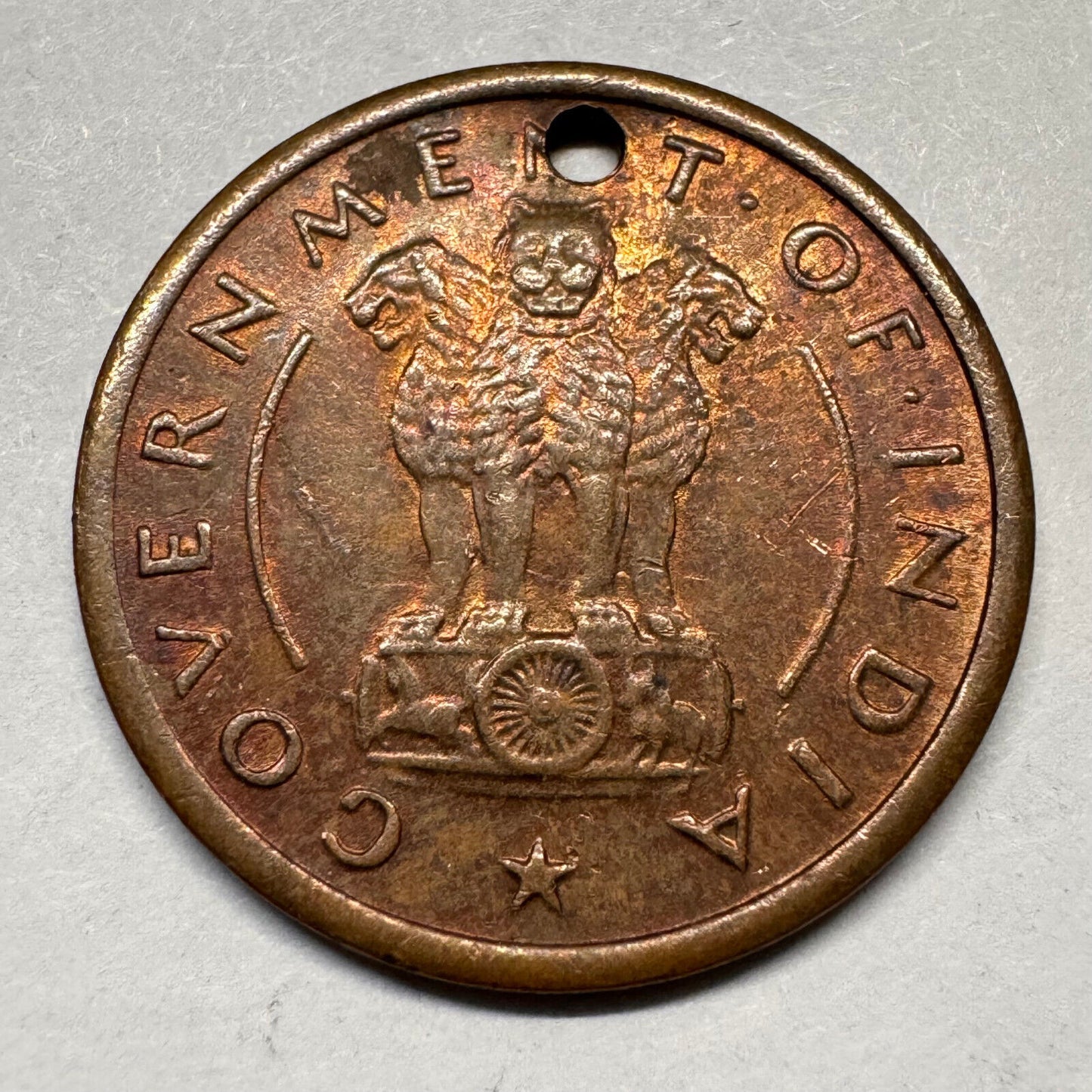 1953 India 1 Pice - Beautiful Coin - #A-029