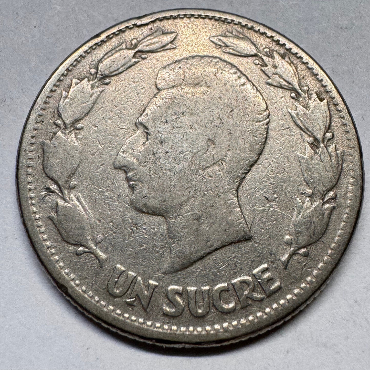 1946 Ecuador 1 Sucre - Beautiful Coin - #A-035