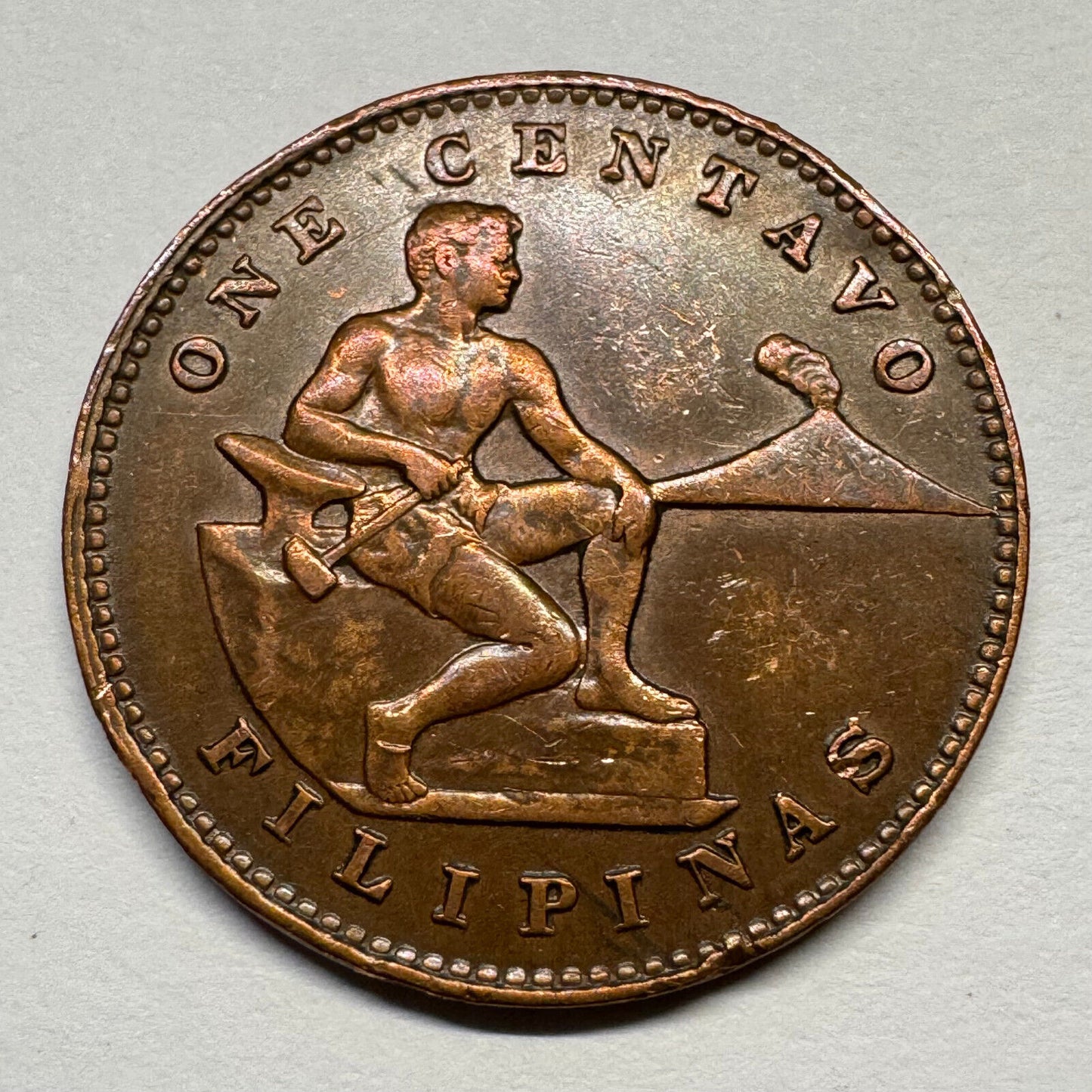 1944 Philippines 1 Centavo - Beautiful Coin - #B-058