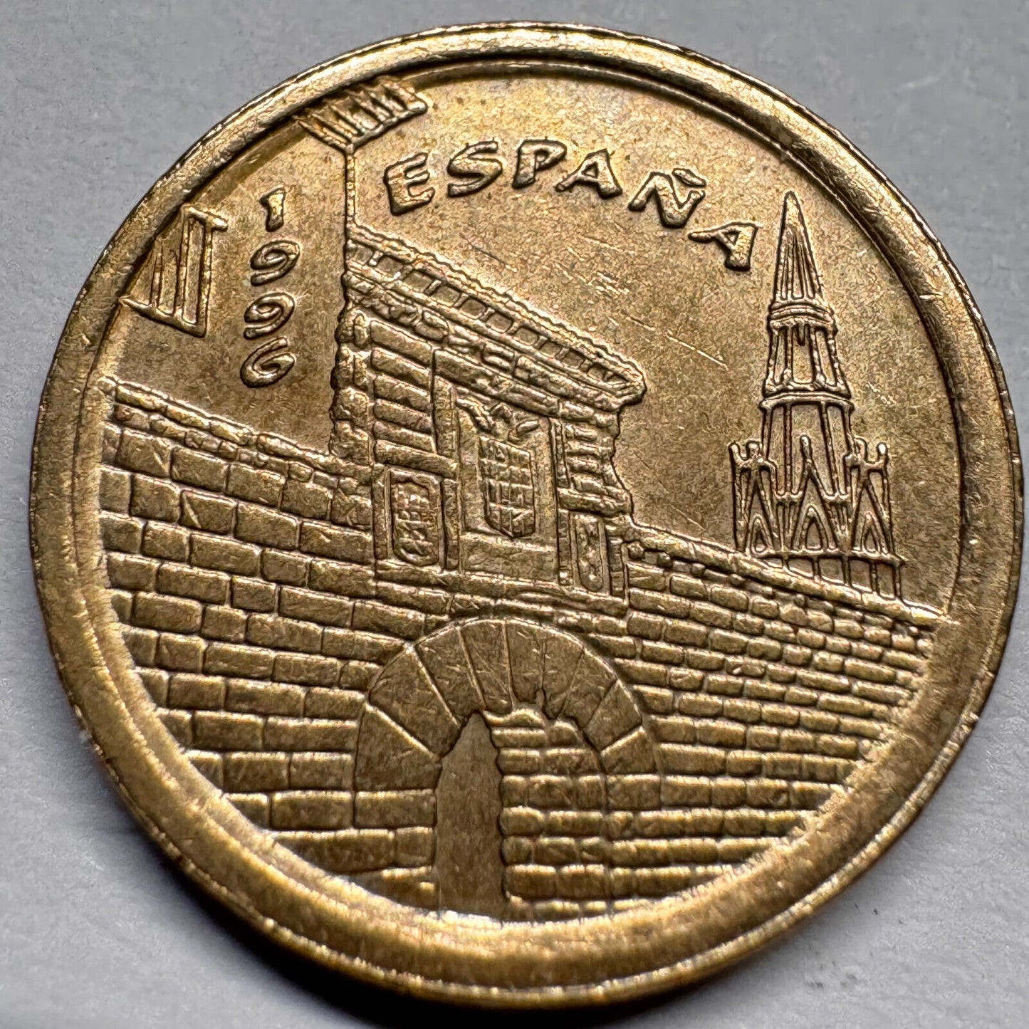 1996 Spain 5 Pesetas - Beautiful Coin - #A-020