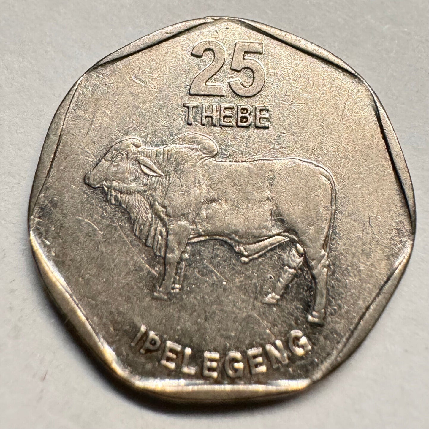 1998 Botswana 25 Thebe - Beautiful Coin - #A-026