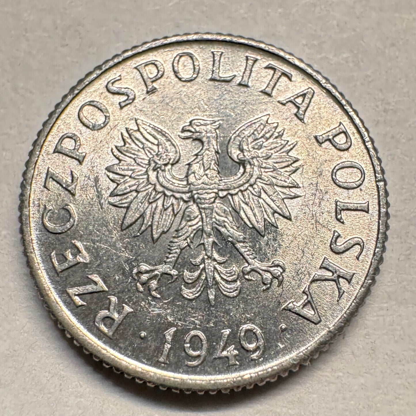 1949 Poland 1 Grosz - Beautiful Coin - #A-026