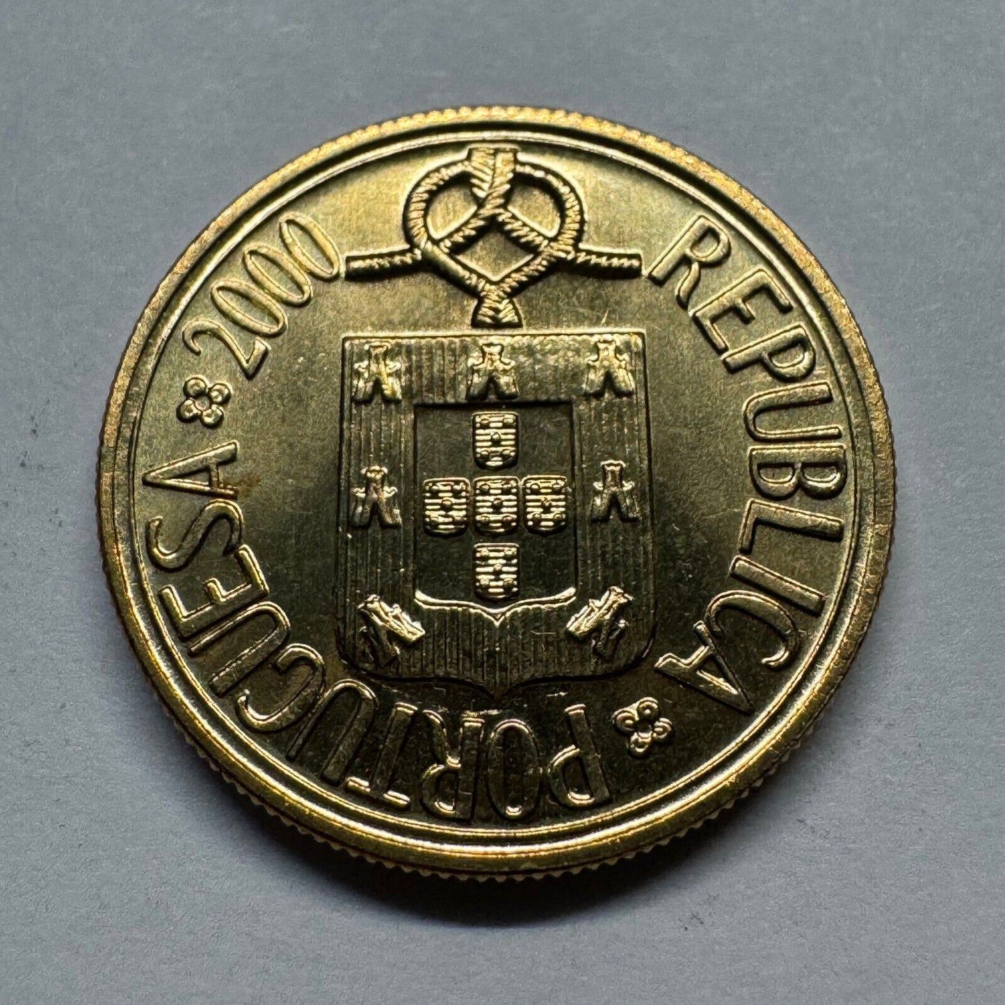 2000 Portugal 5 Escudos - Beautiful Coin - #B-004