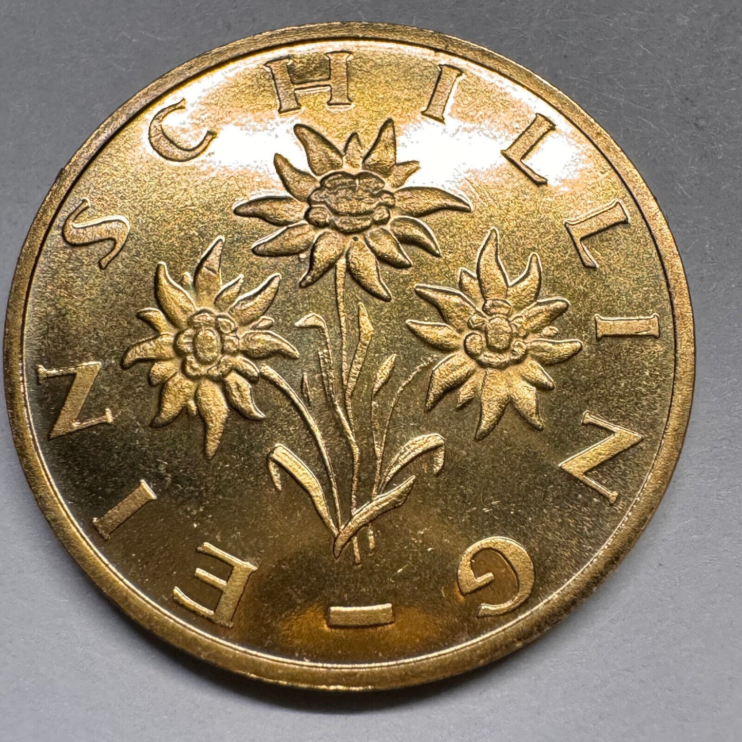 1970 Austria 1 Schilling - Beautiful Coin - #A-054
