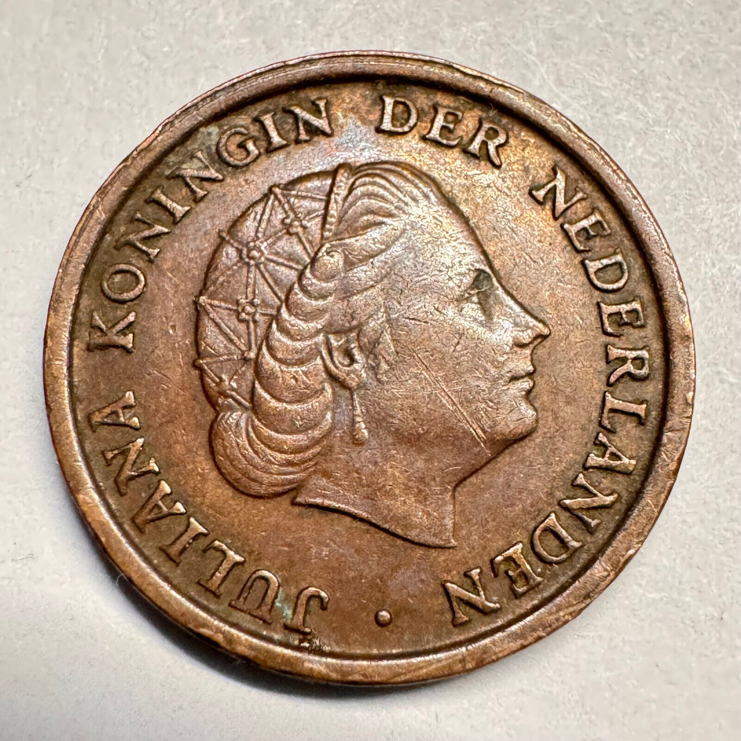 1950 Netherlands 1 Cent - Beautiful Coin - #A-025